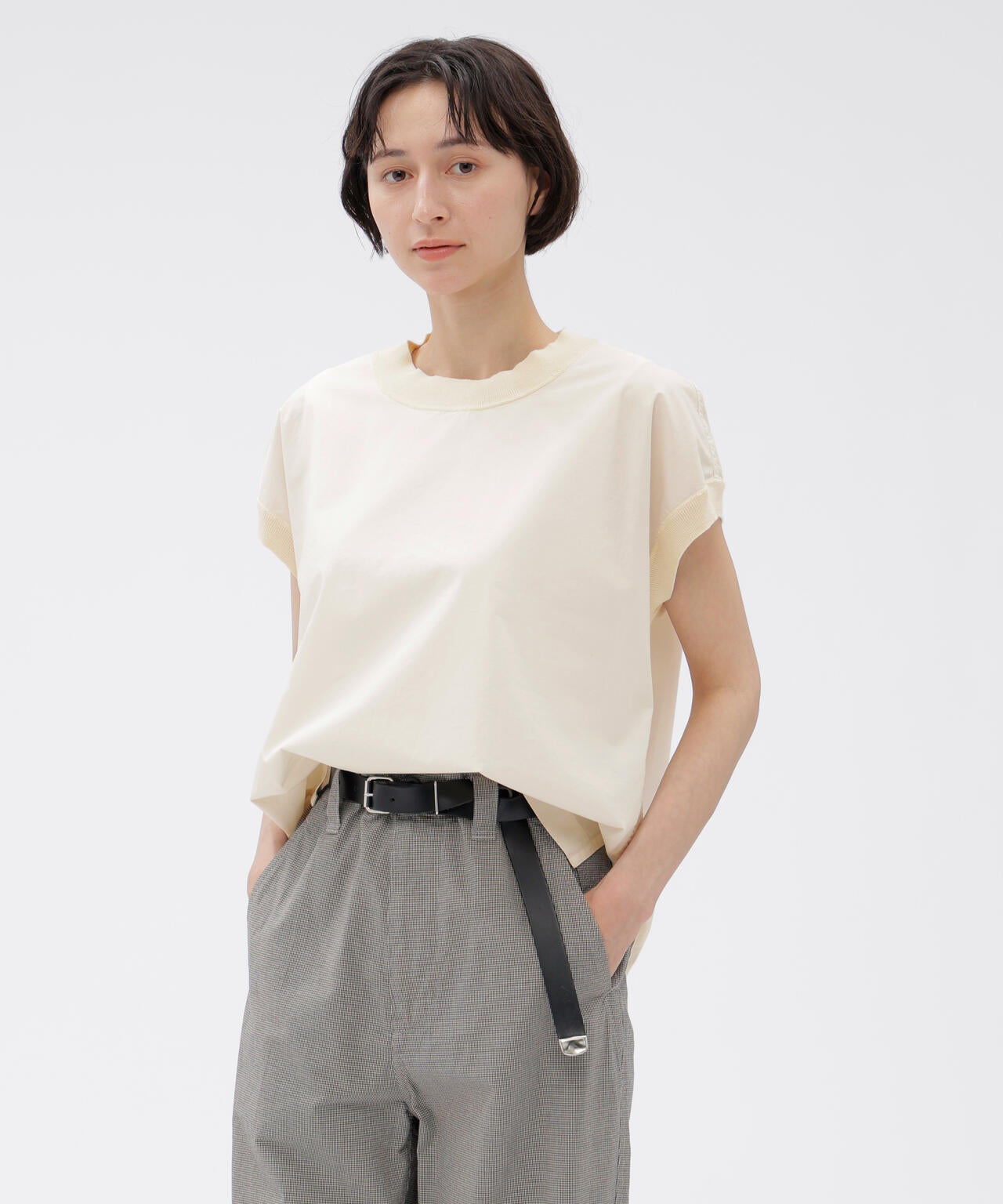 GARMENT DYED COTTON POPLIN SHIRT