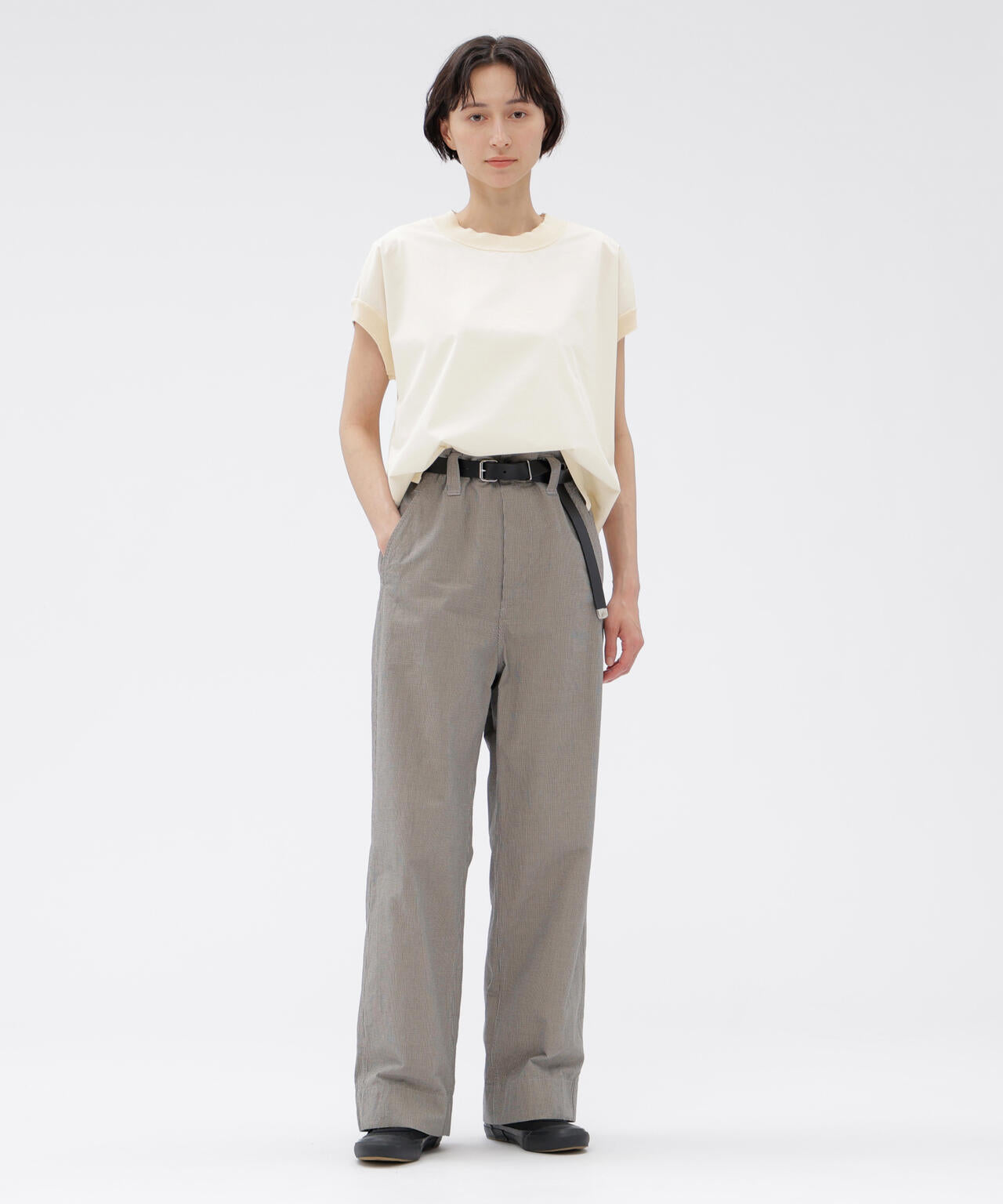 GARMENT DYED COTTON POPLIN SHIRT