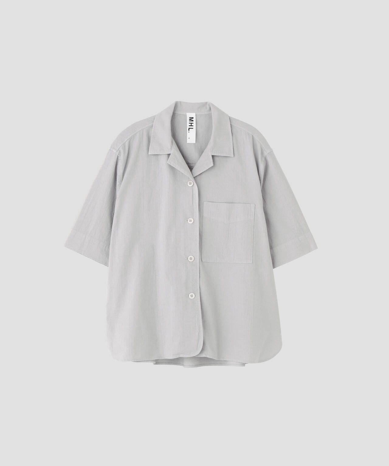 GARMENT DYED FINE COTTON OXFORD SHIRT
