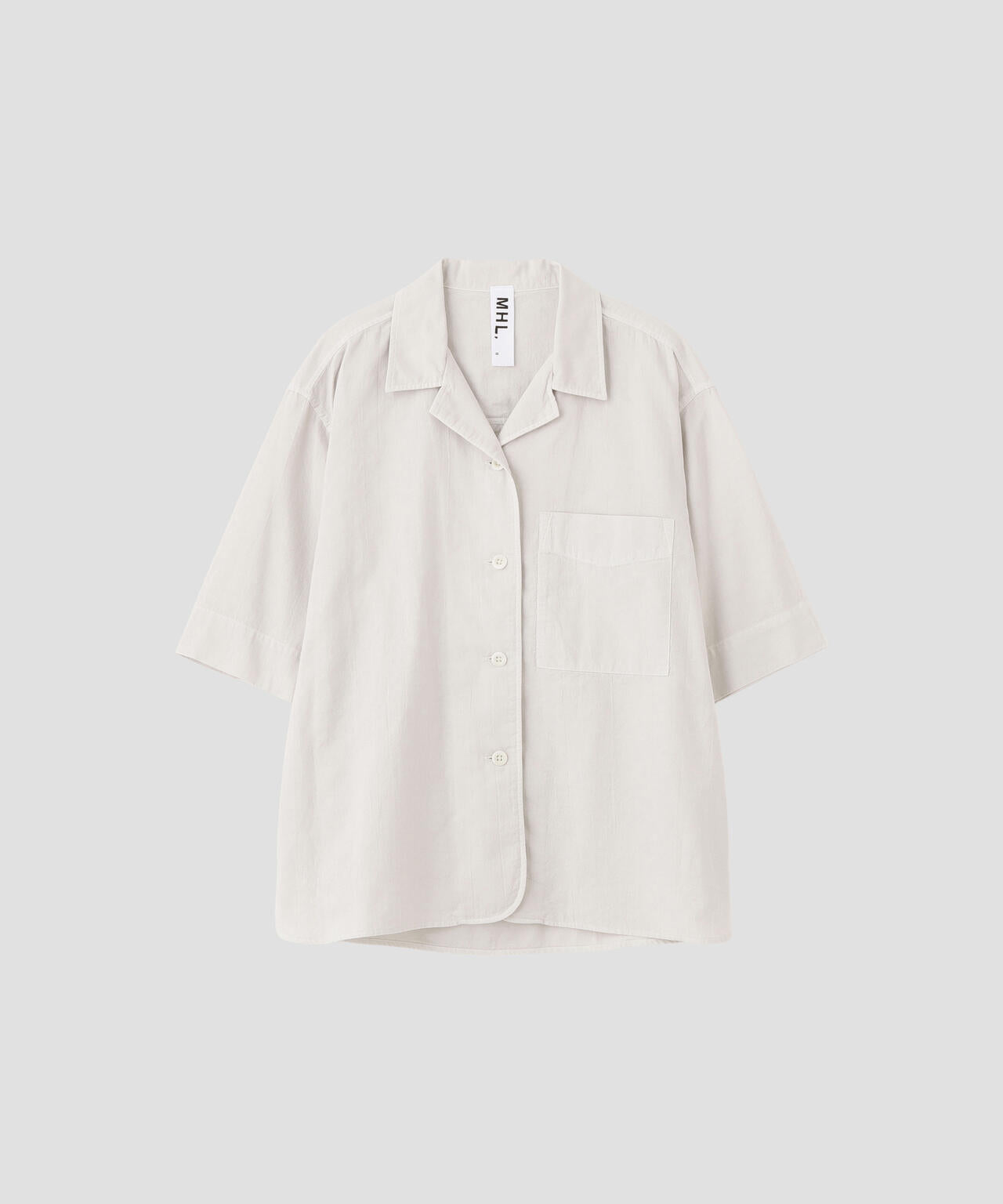GARMENT DYED FINE COTTON OXFORD SHIRT