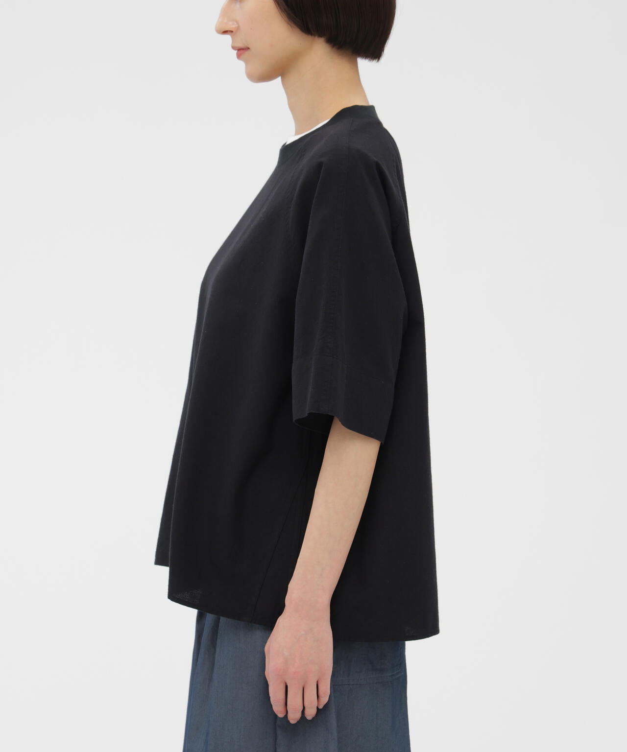 WASHED OUT COTTON LINEN SHIRT
