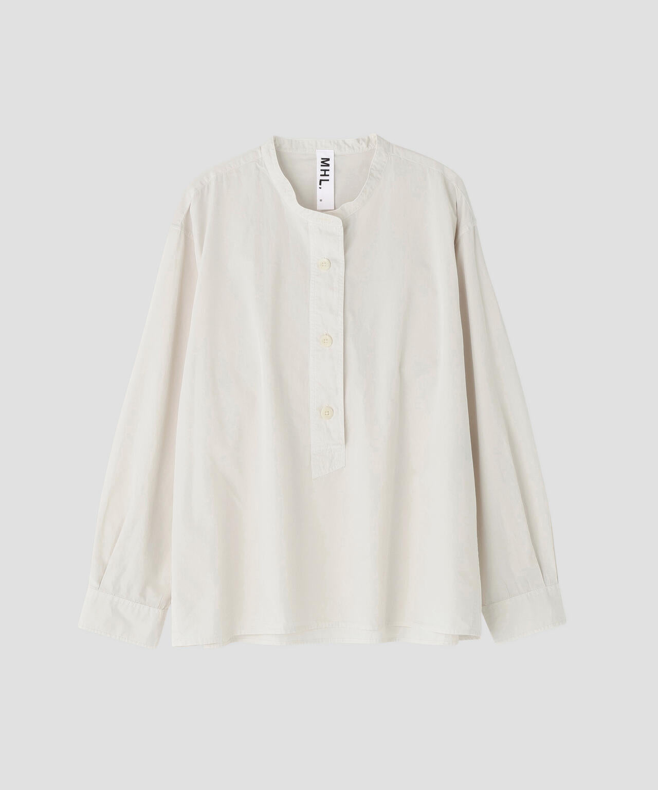 COMPACT COTTON POPLIN SHIRT