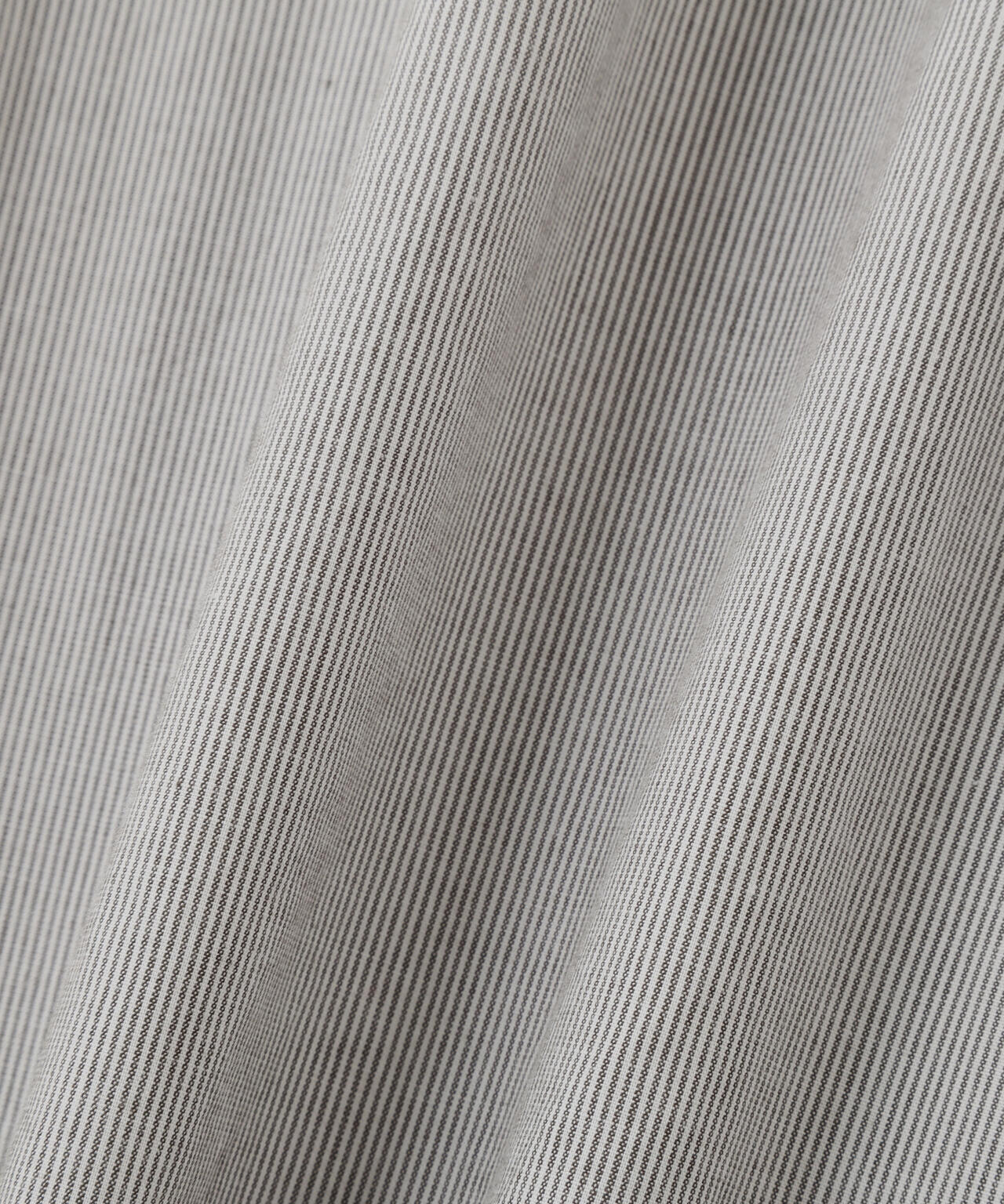 WORN COTTON HAIRLINE STRIPE SHIRT