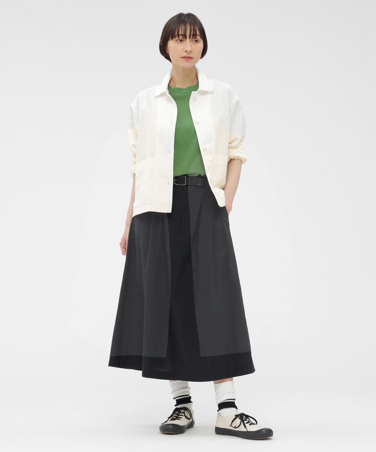 COTTON HEMP OXFORD SHIRT
