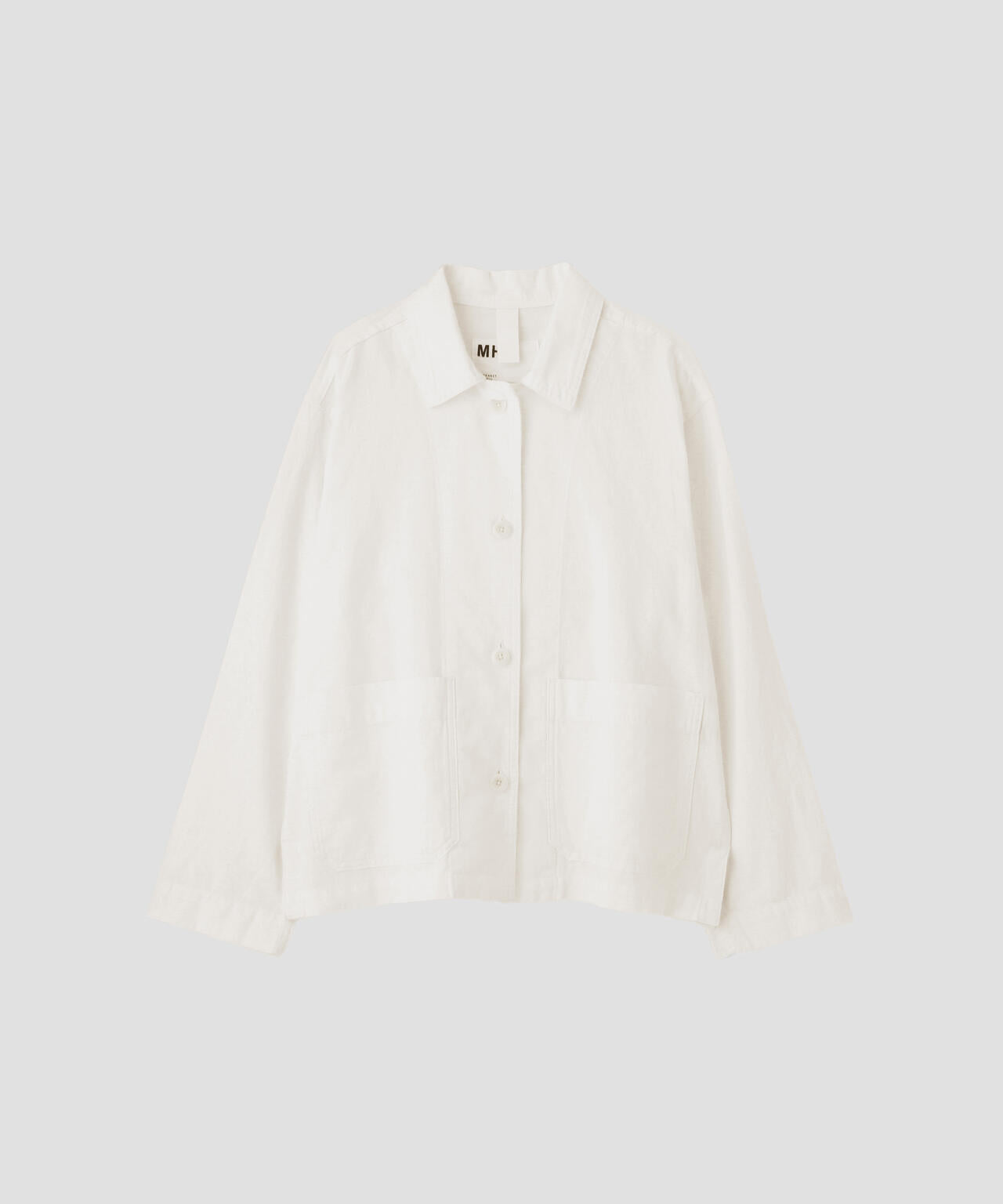 COTTON HEMP OXFORD SHIRT