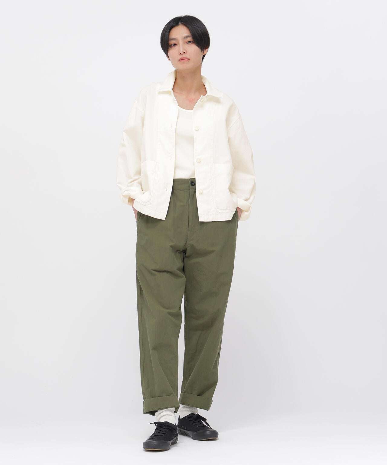 COTTON HEMP OXFORD SHIRT