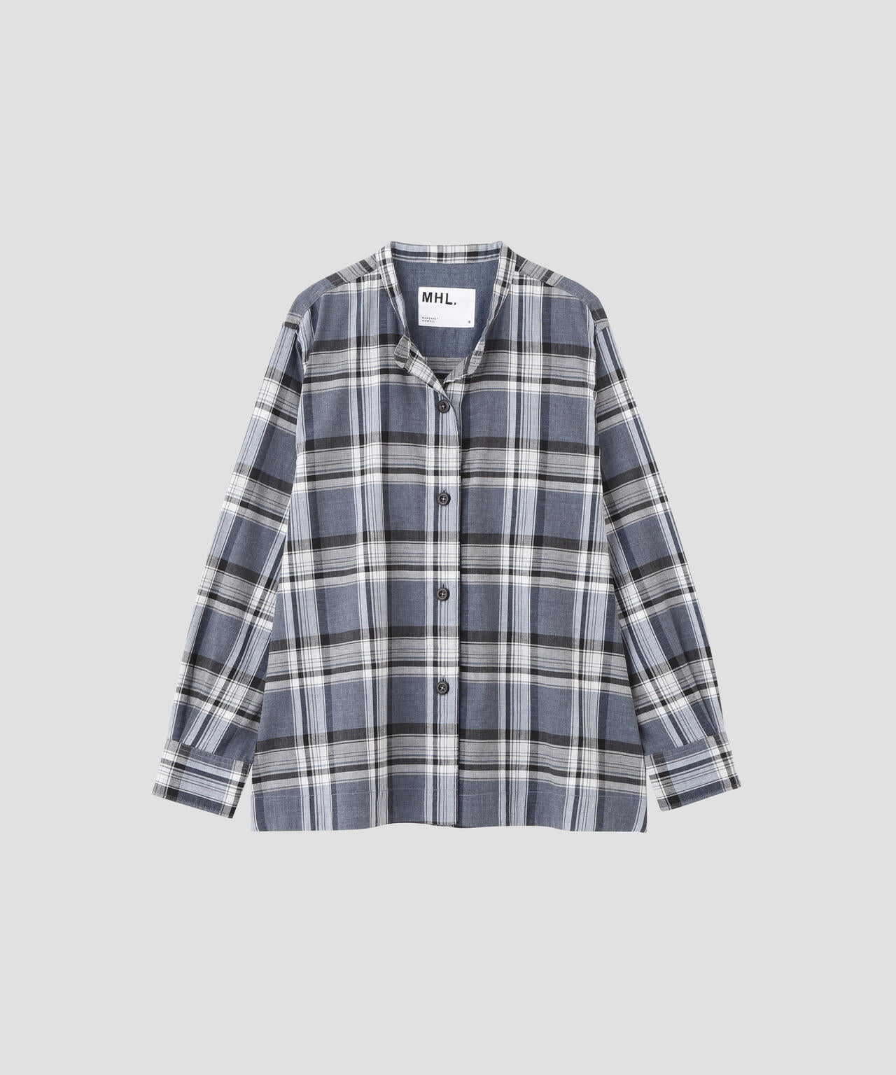 TOP DYED COTTON POPLIN SHIRT