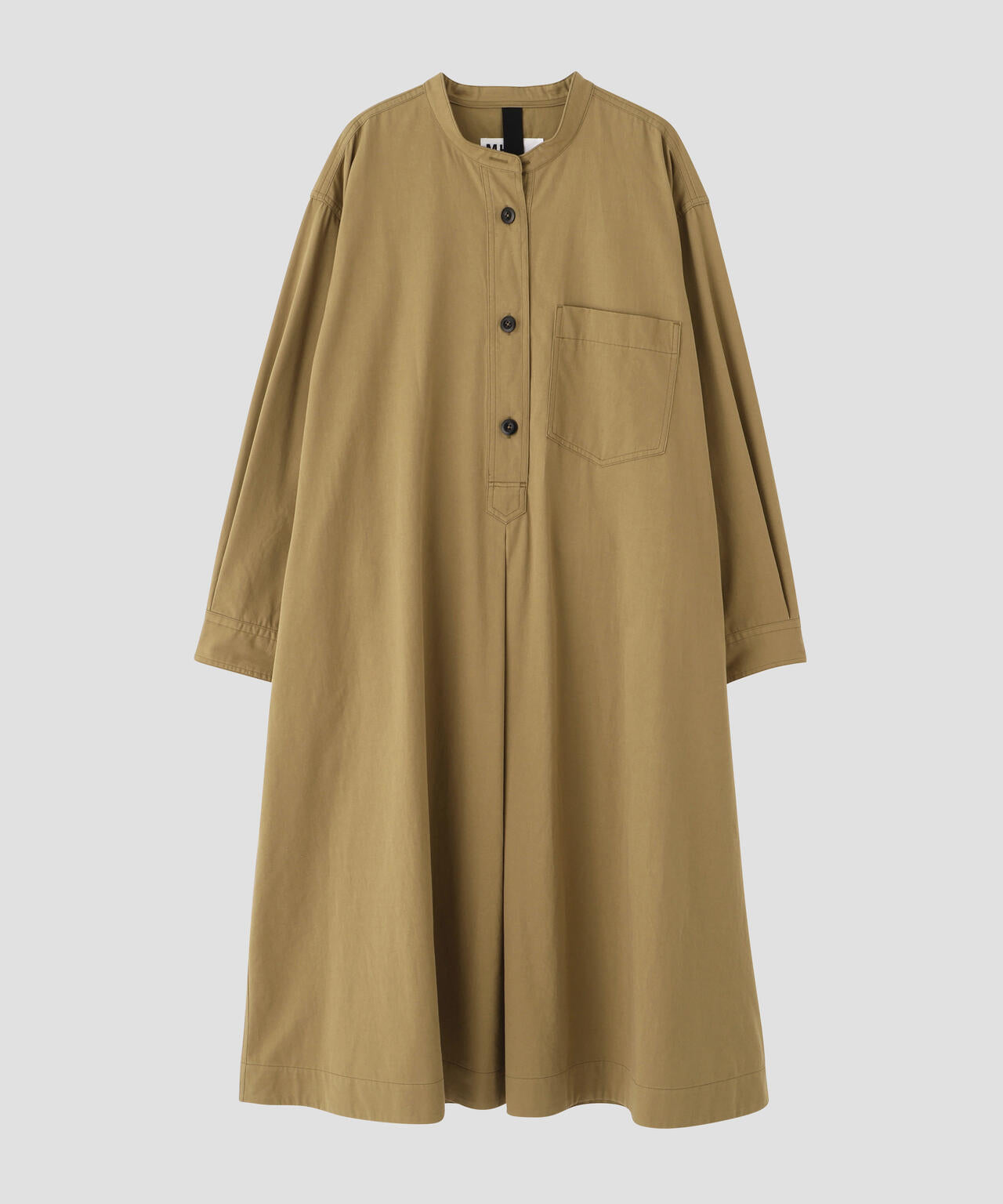 BRUSHED SOFT COTTON TWILL DRESS