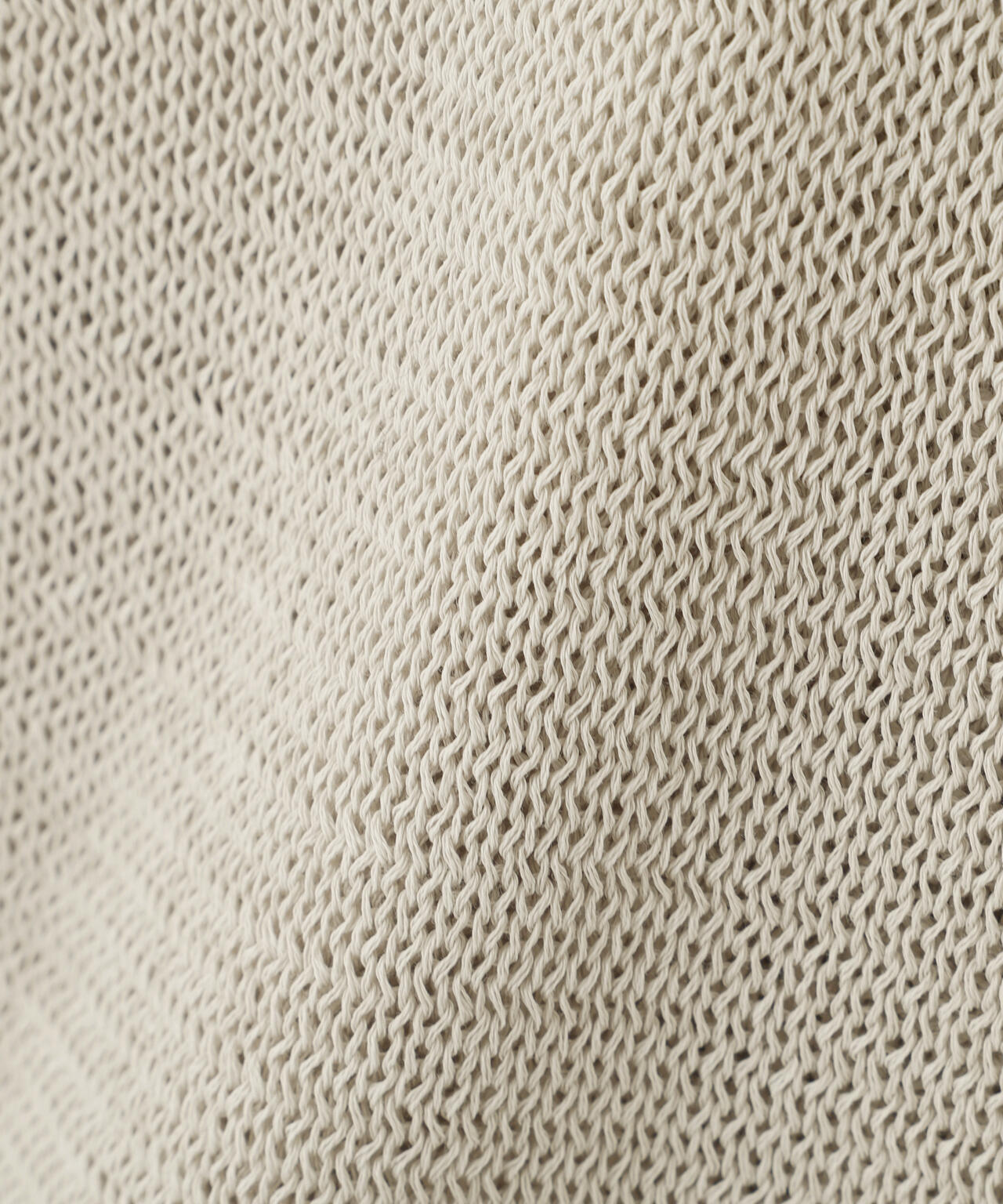 COATED COTTON KNITWEAR