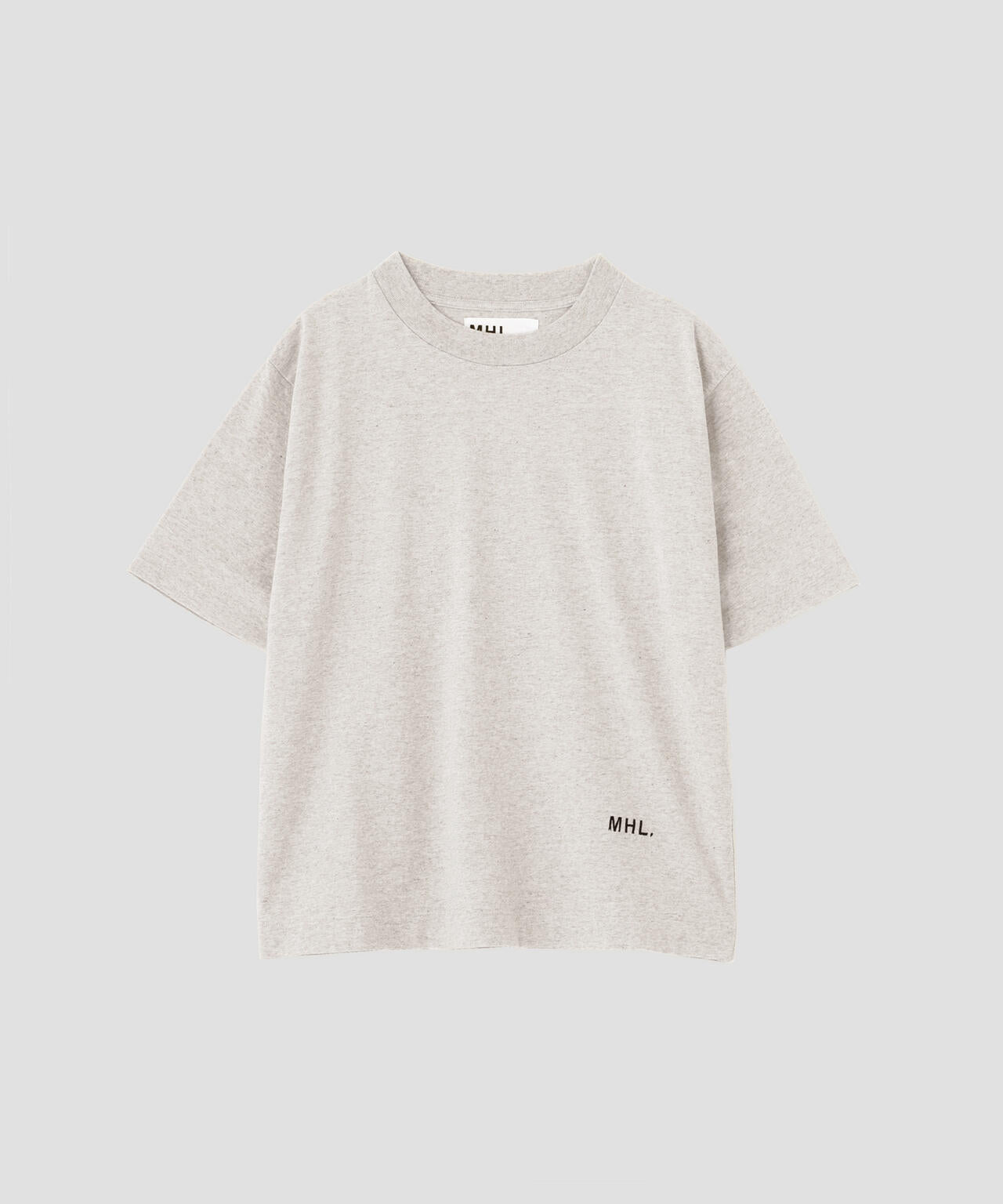 UPCYCLED COTTON JERSEY TOP