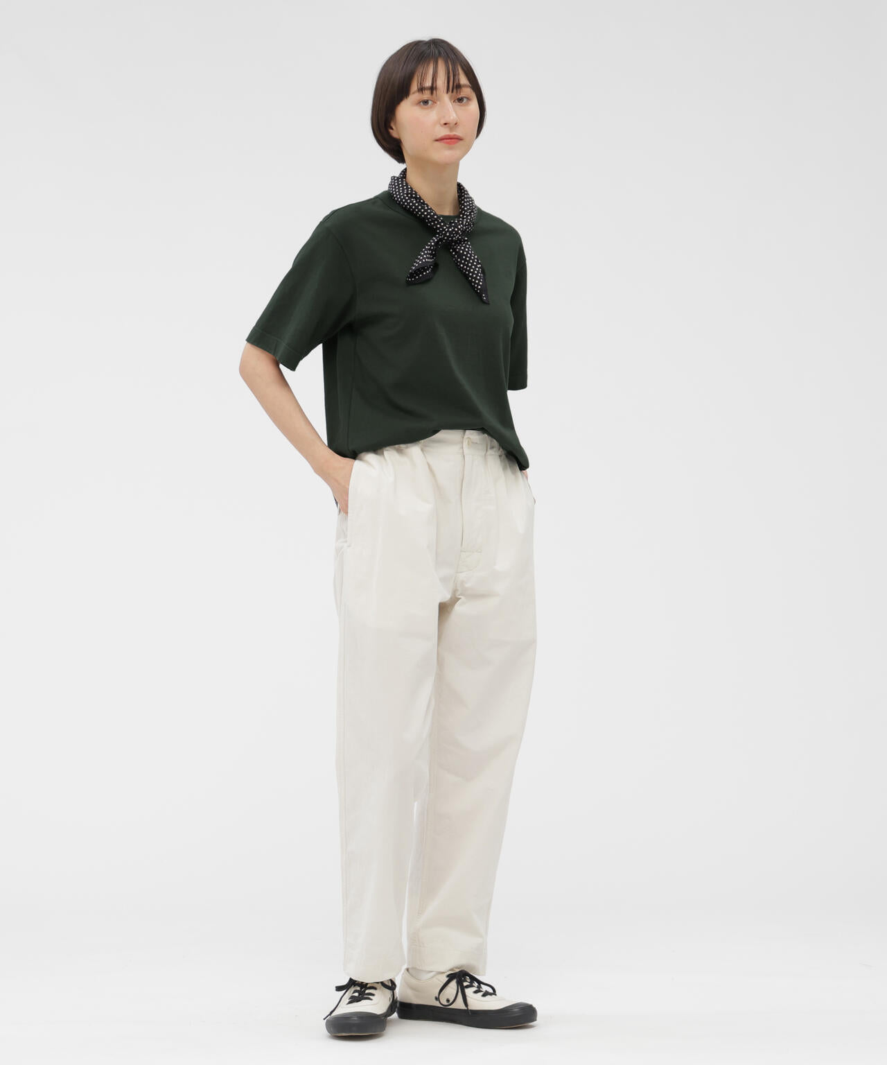 RAW SLUB COTTON JERSEY TOP