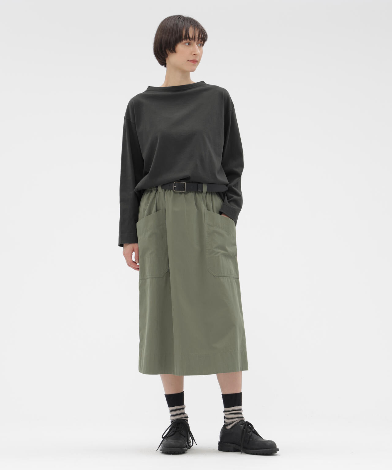 SMOOTH COTTON JERSEY TOP