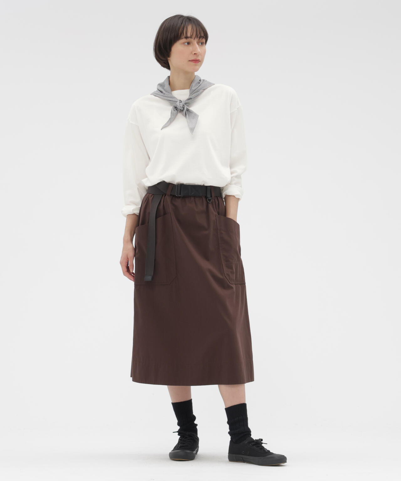 SMOOTH COTTON JERSEY TOP