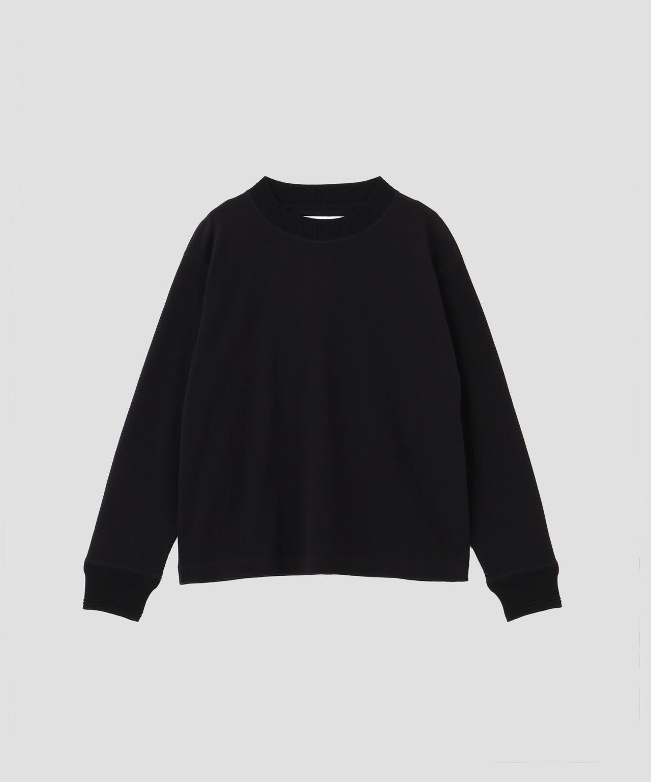 FINE COTTON RIB JERSEY TOP