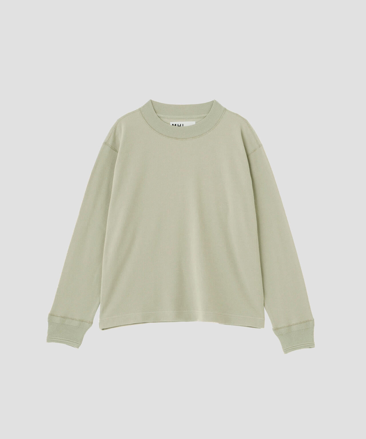 FINE COTTON RIB JERSEY TOP