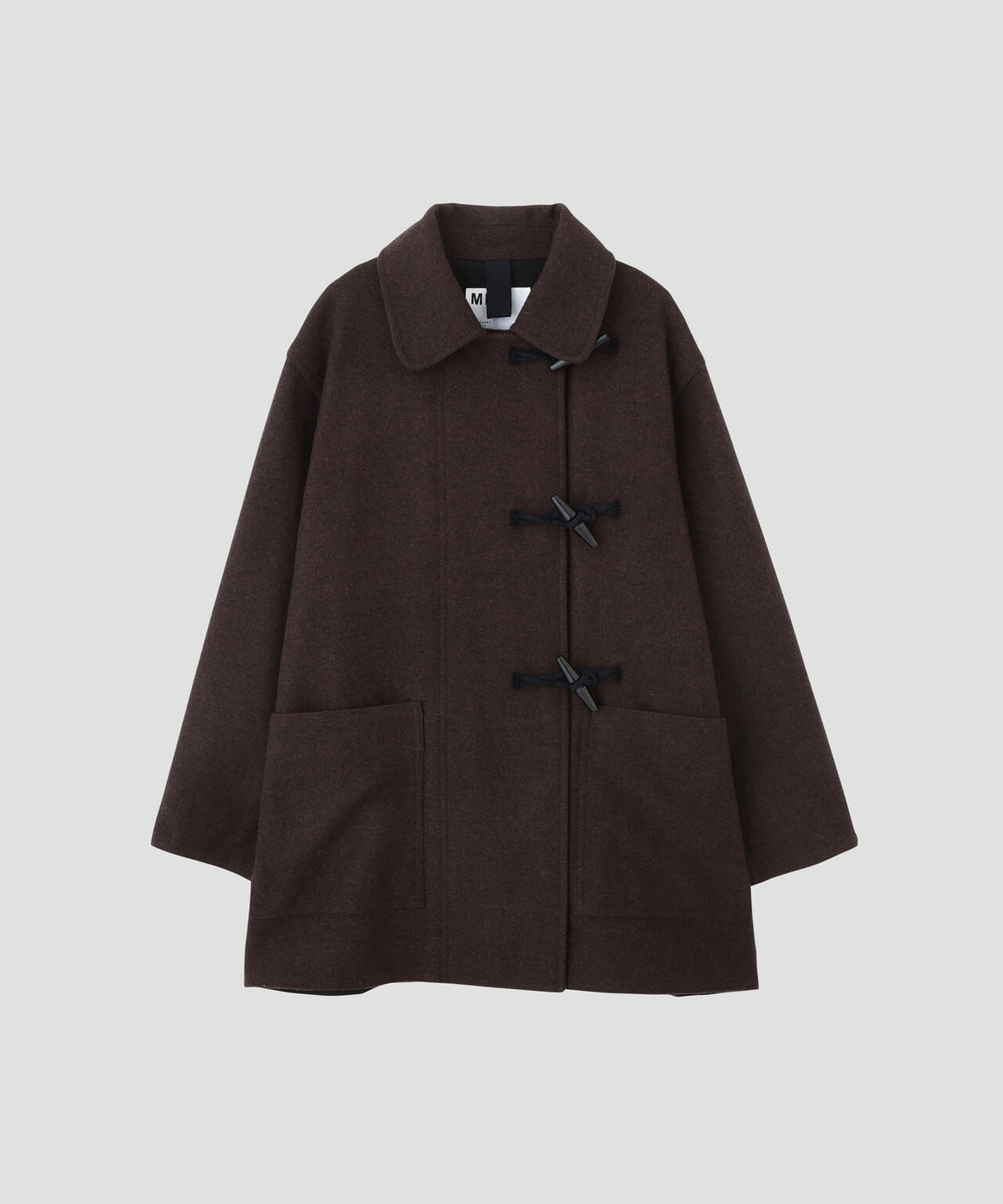 BASIC WOOL MELTON COAT