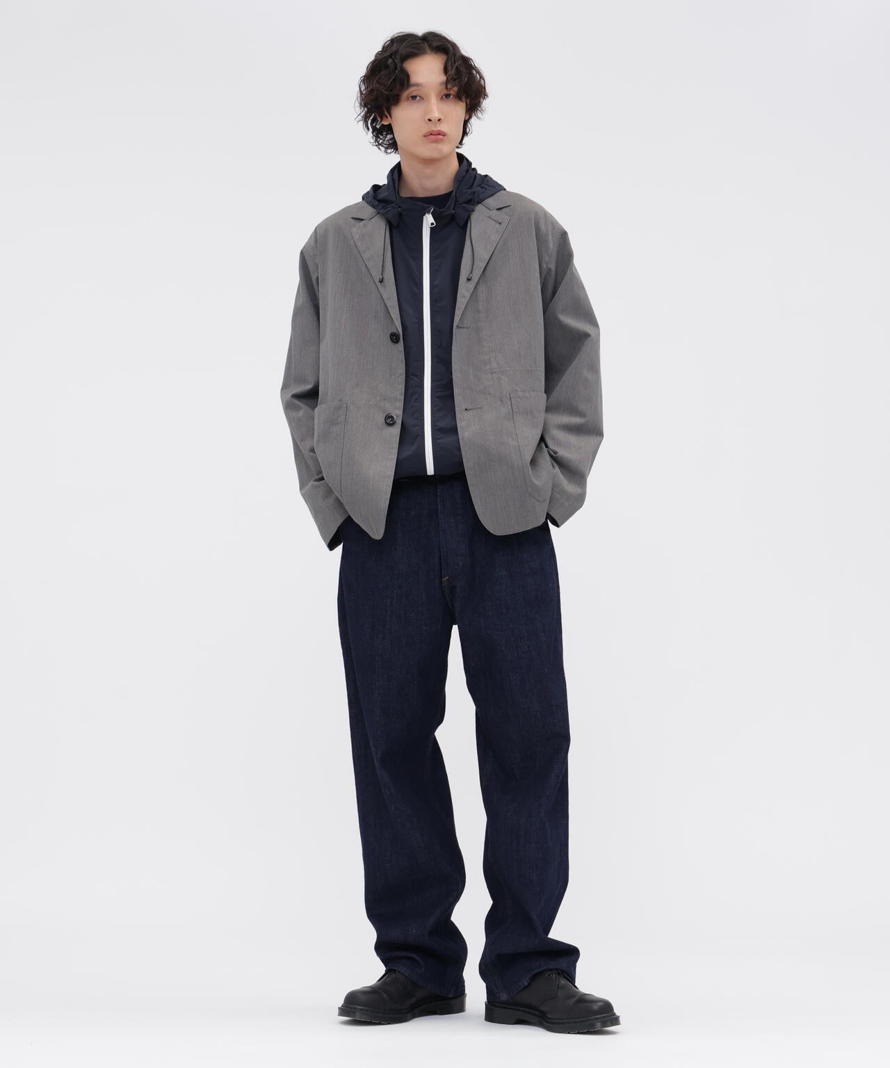 MHL. UTILITY WEAR LIGHTWEIGHT NYLON POPLIN BLOUSON