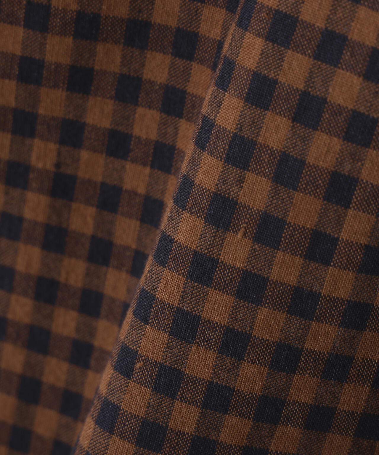 FADED LINEN COTTON PLAINWEAVE SHIRT