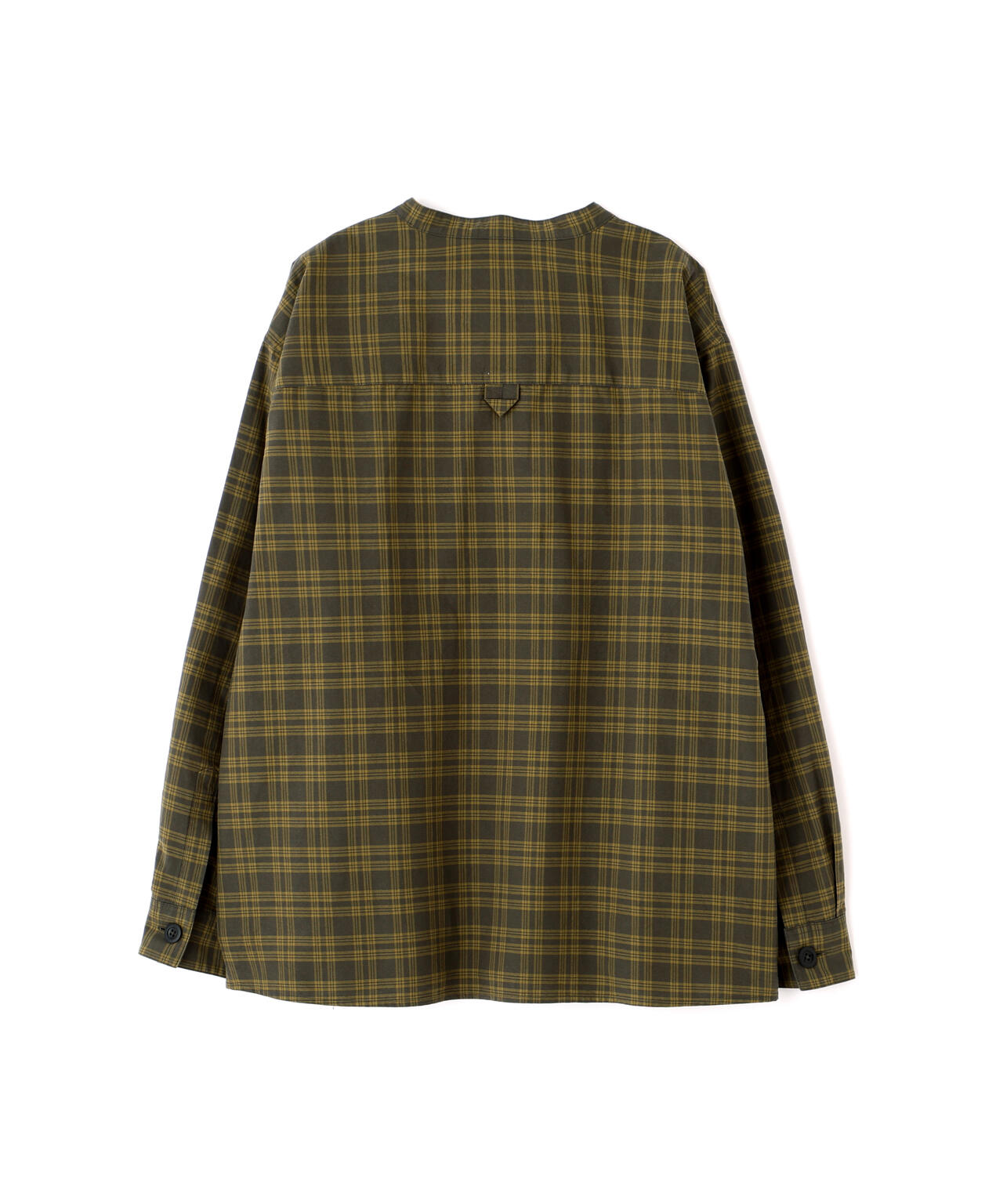 TONAL COTTON CHECK SHIRT