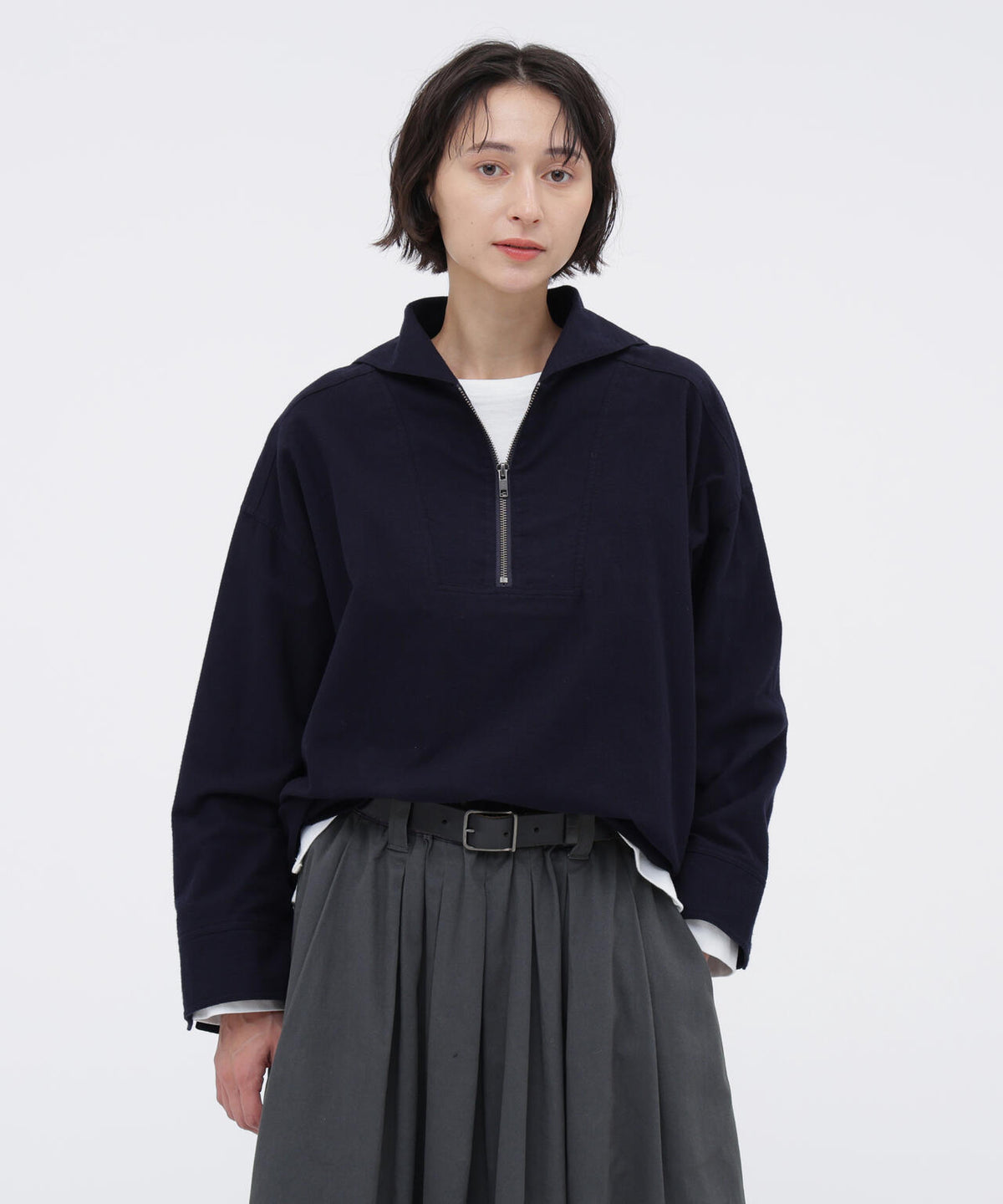 COMPACT BRUSHED COTTON SHIRT