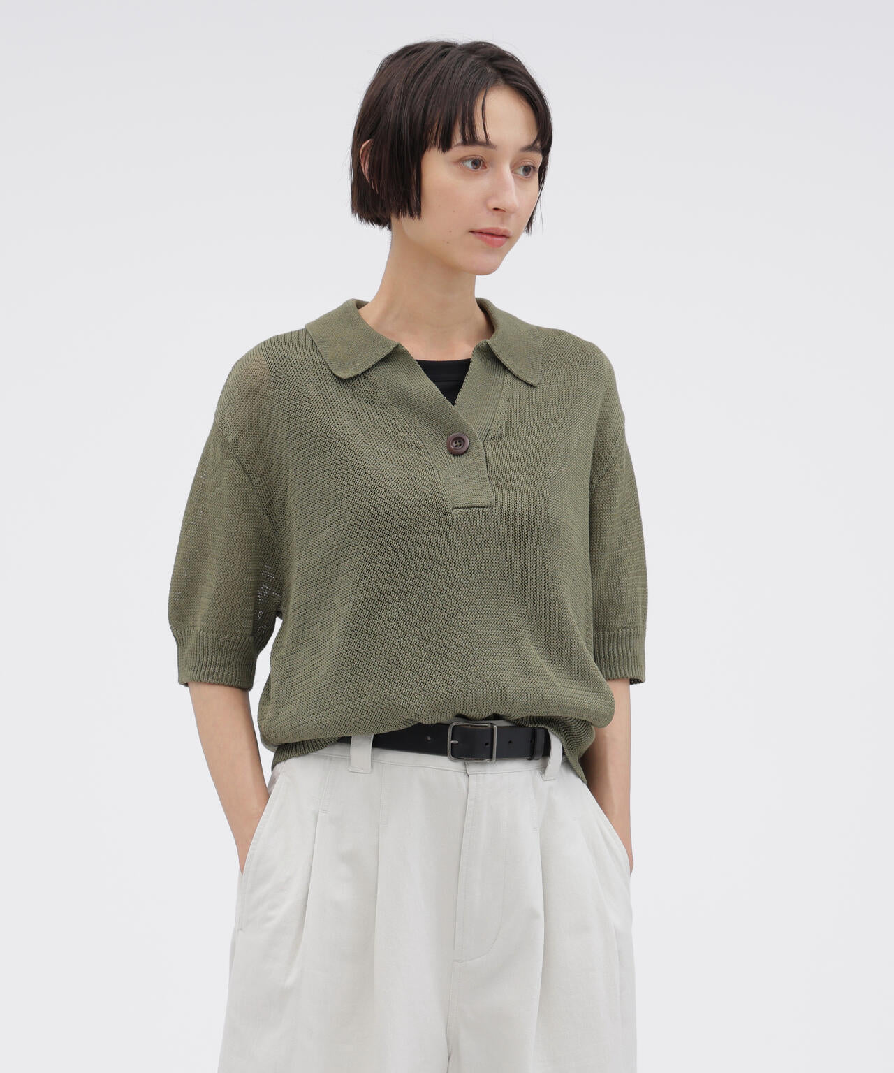 COATED COTTON KNITWEAR