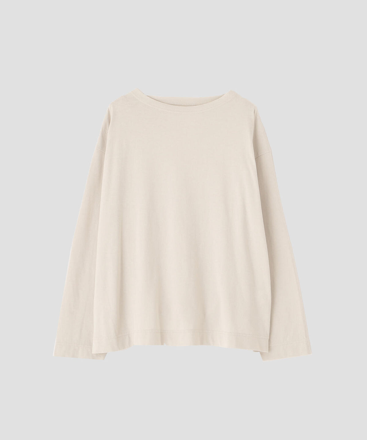 SMOOTH COTTON JERSEY TOP