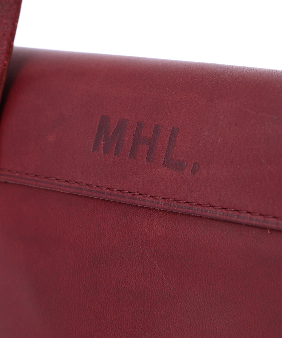 TOUGH LEATHER SHOULDER BAG