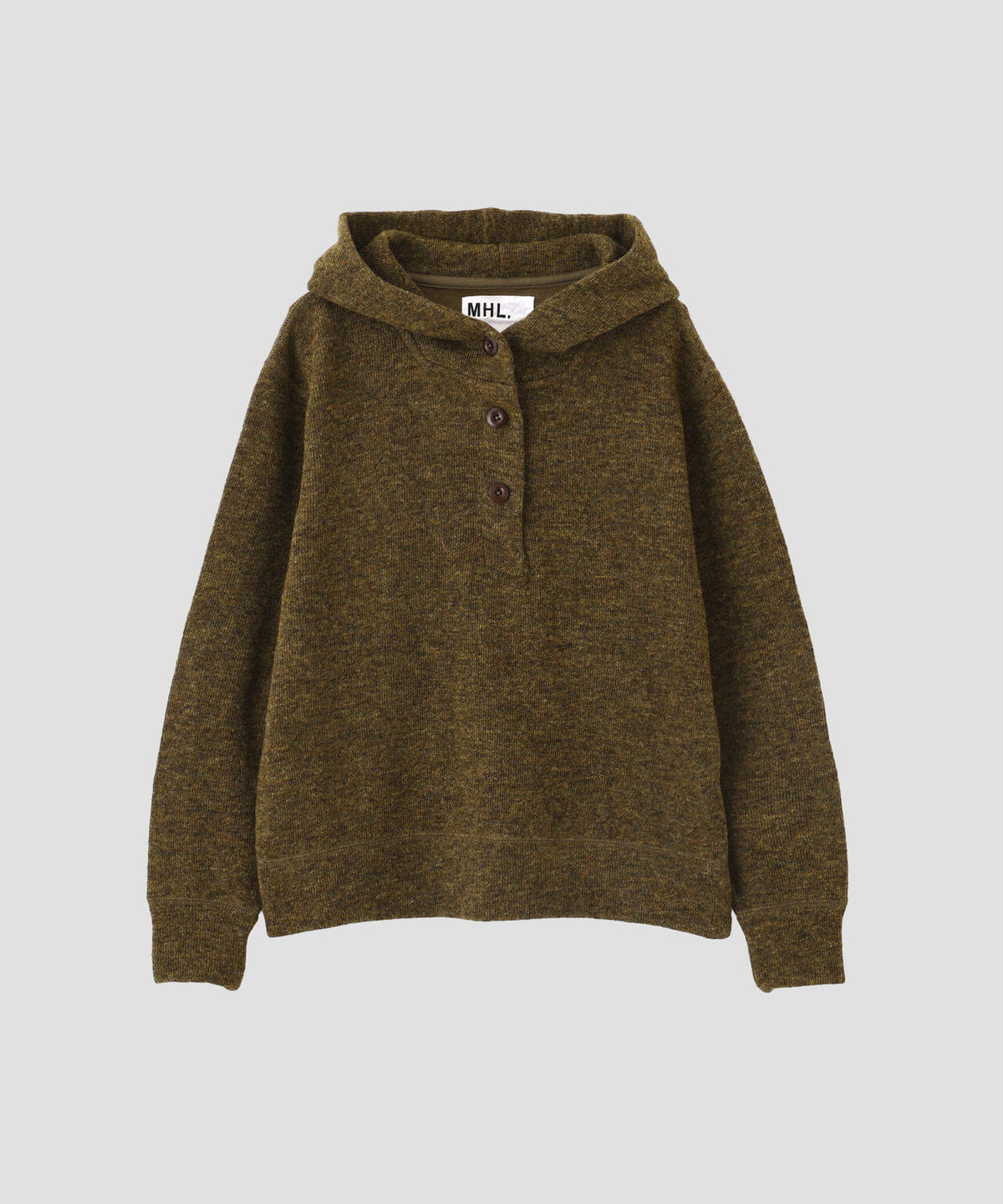WOOL COTTON JERSEY TOP