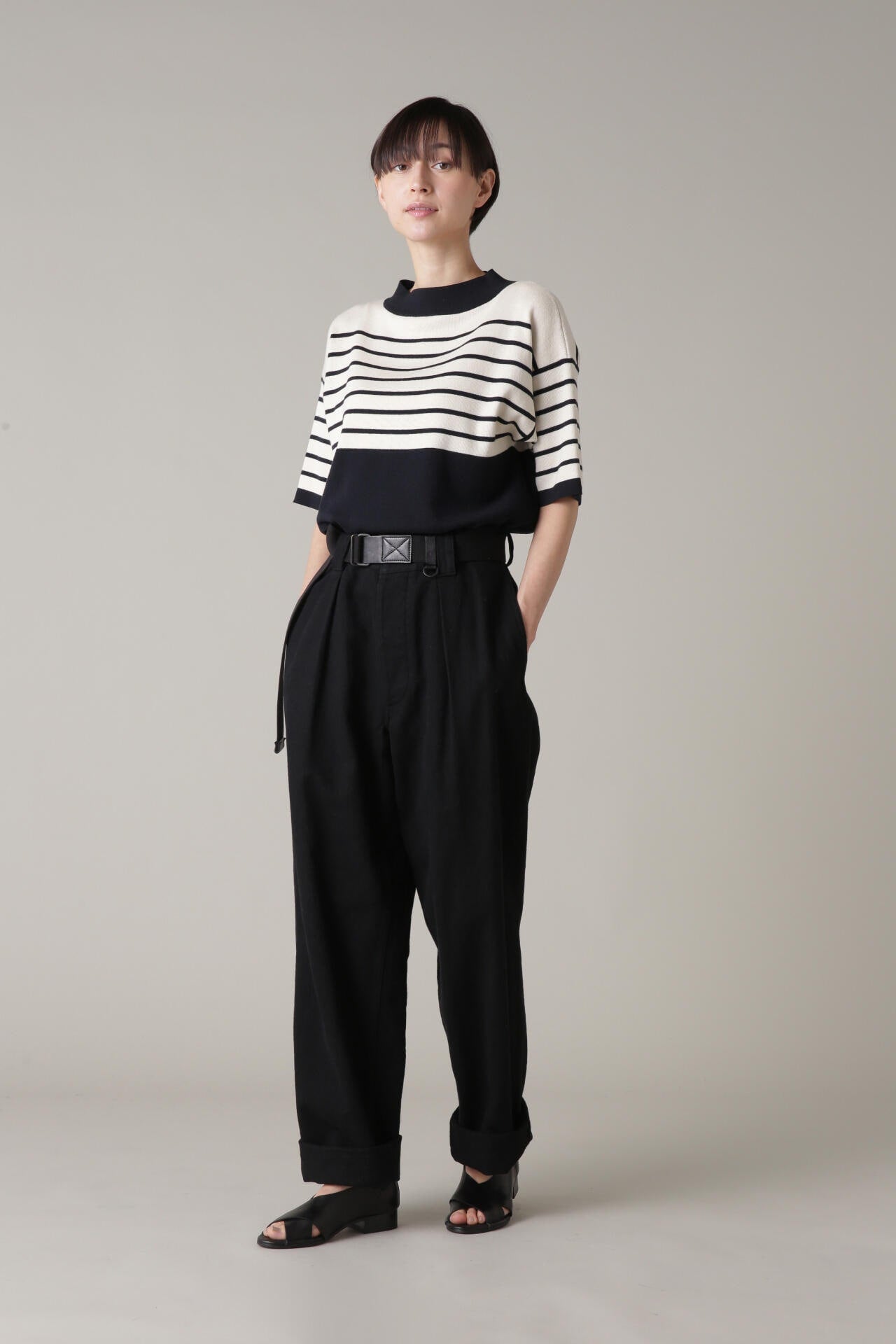 WORN LINEN COTTON DRILL