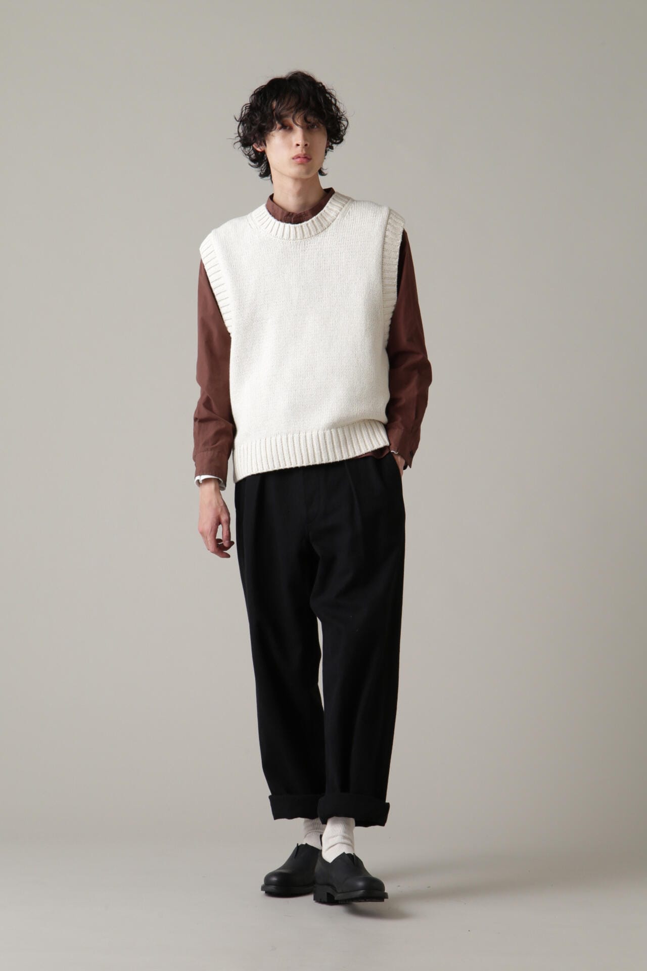 WORN LINEN COTTON DRILL
