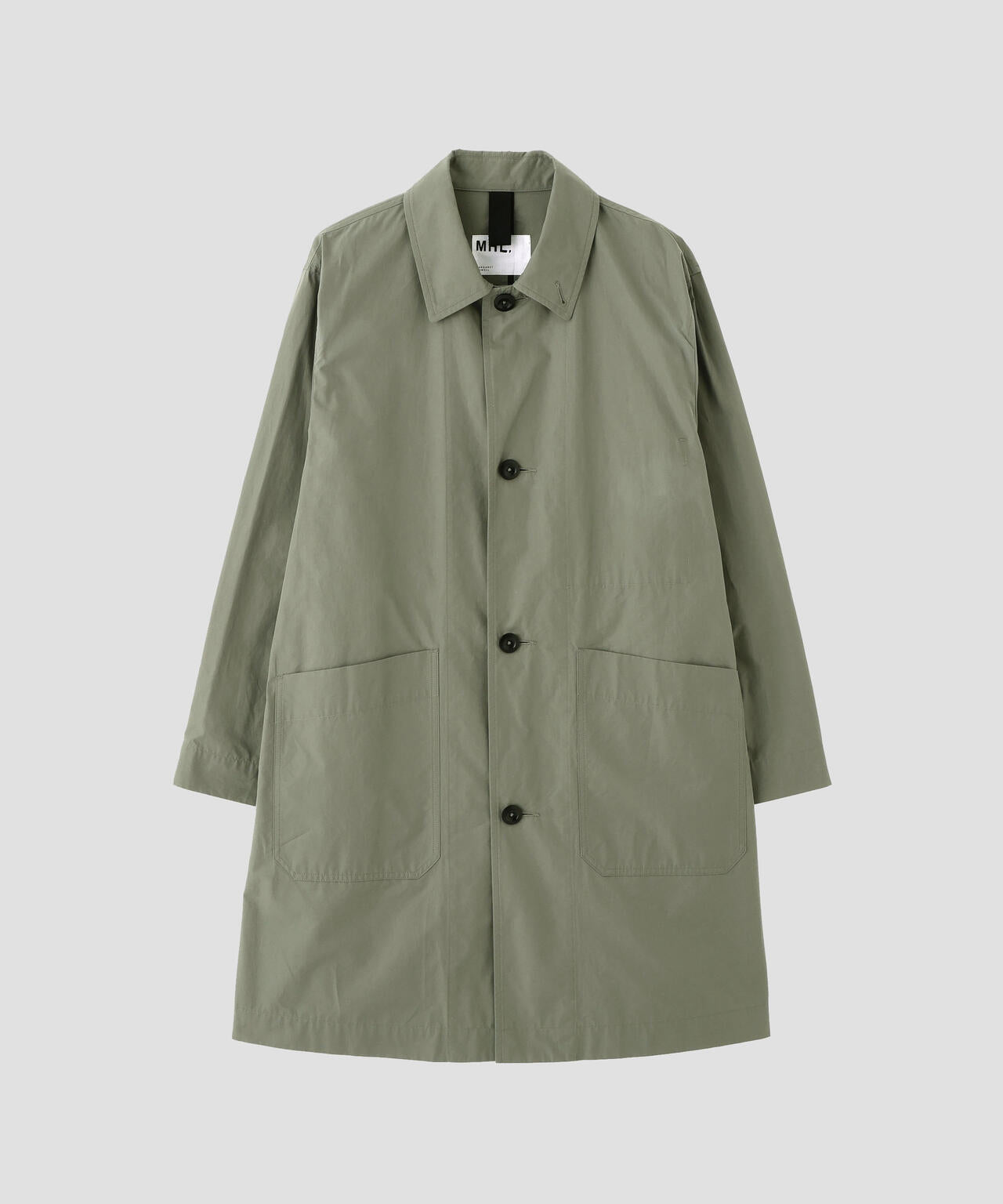 PROOFED COTTON POPLIN COAT