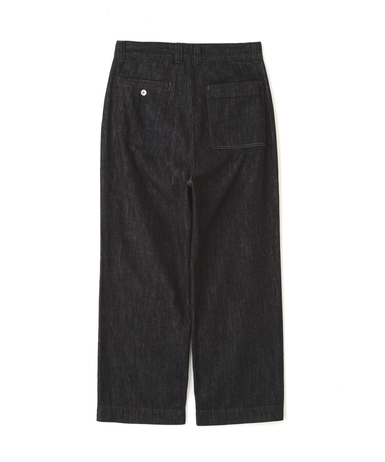 CANTON BLACK LIGHT DENIM TROUSERS
