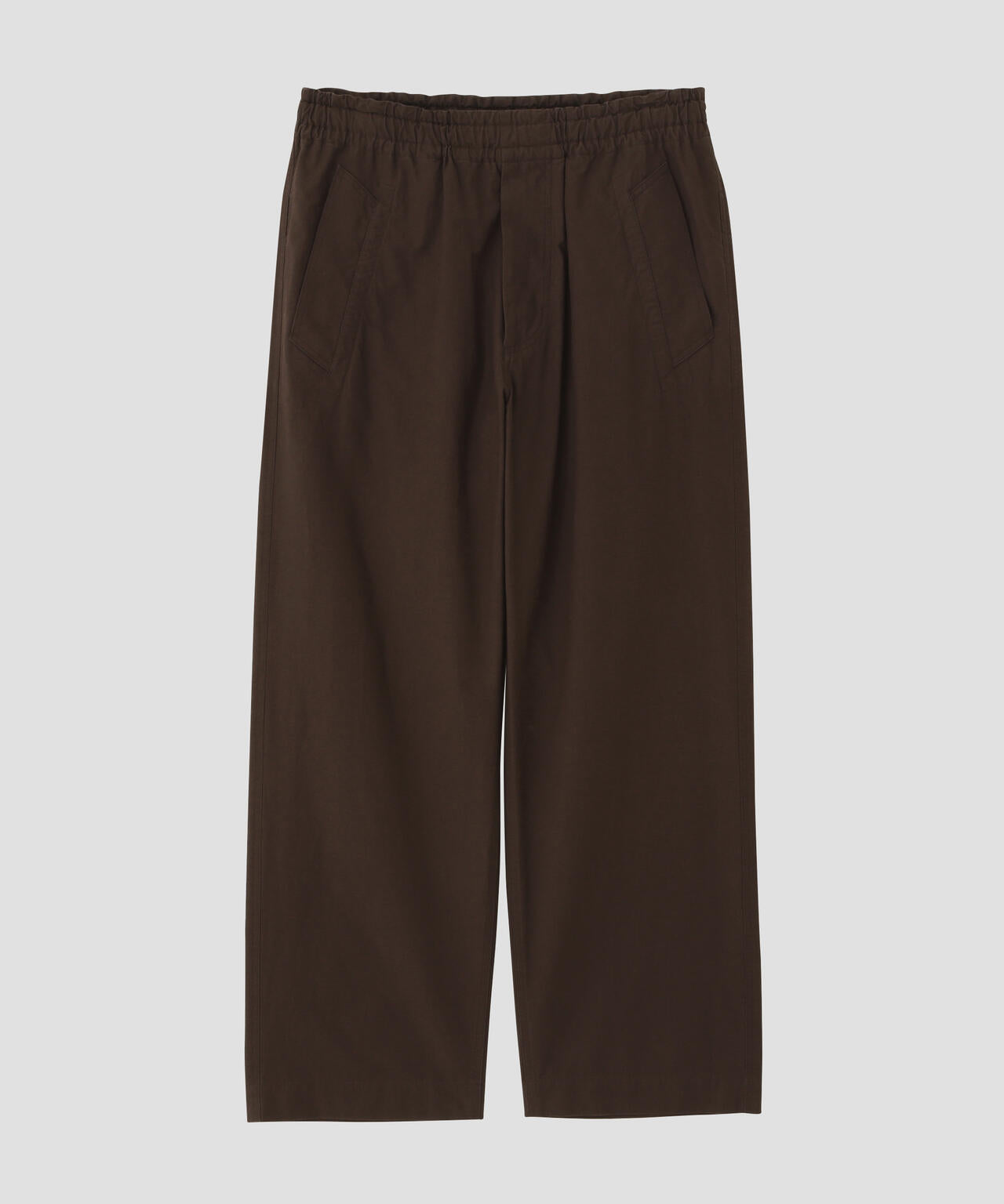LIGHTWEIGHT COTTON NYLON TWILL TROUSERS