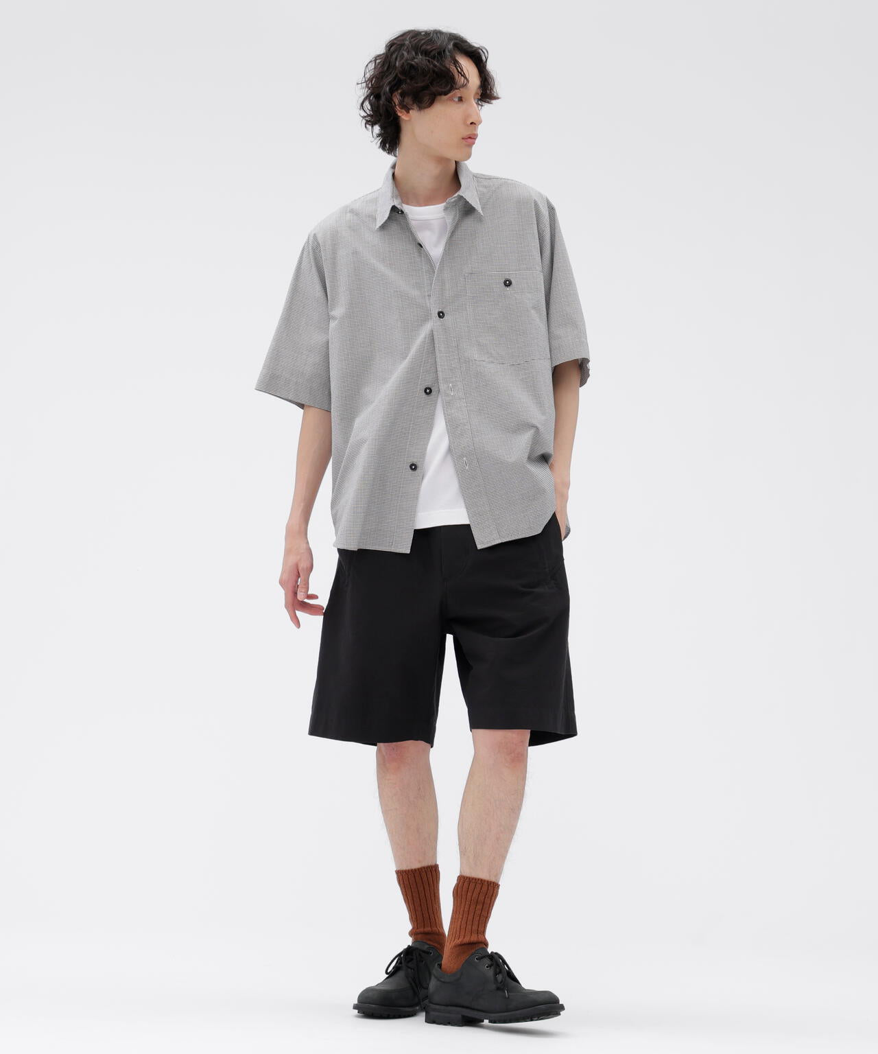 LIGHTWEIGHT COTTON NYLON TWILL TROUSERS