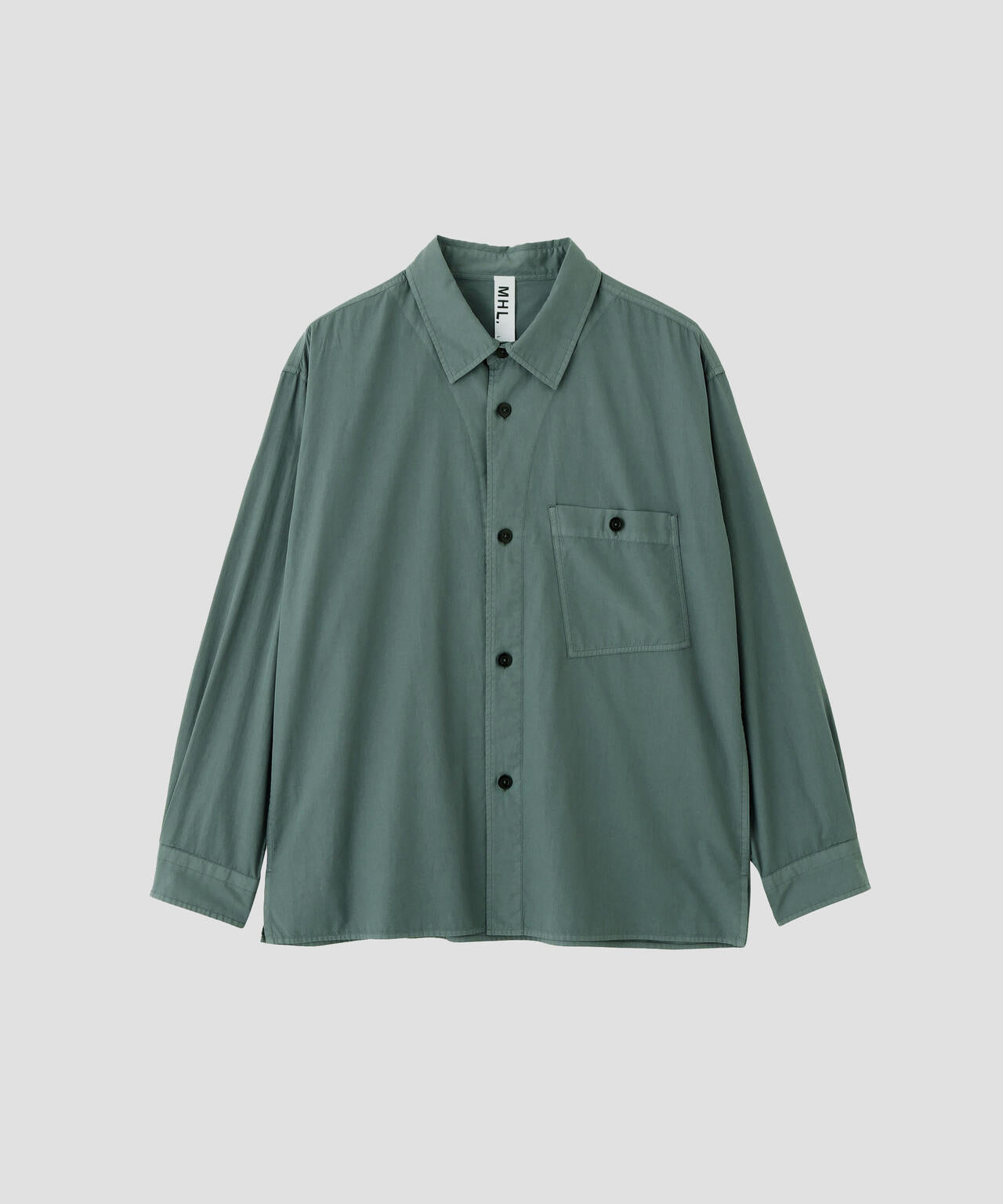 GARMENT DYE COTTON SHIRTING SHIRT