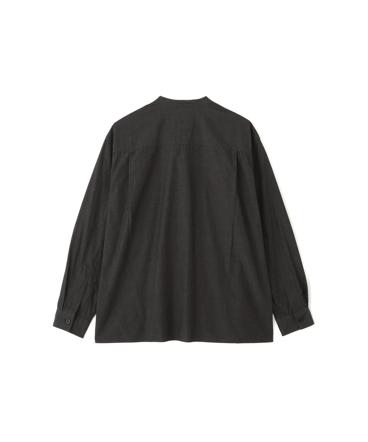 WASHED DRY COTTON LINEN SHIRT