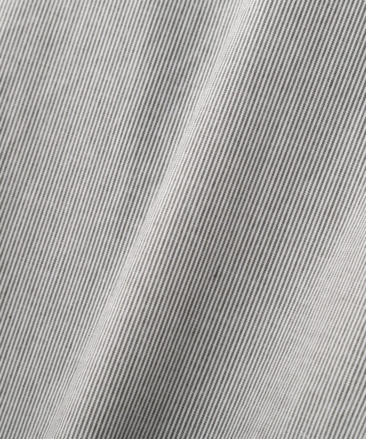 WORN COTTON HAIRLINE STRIPE SHIRT