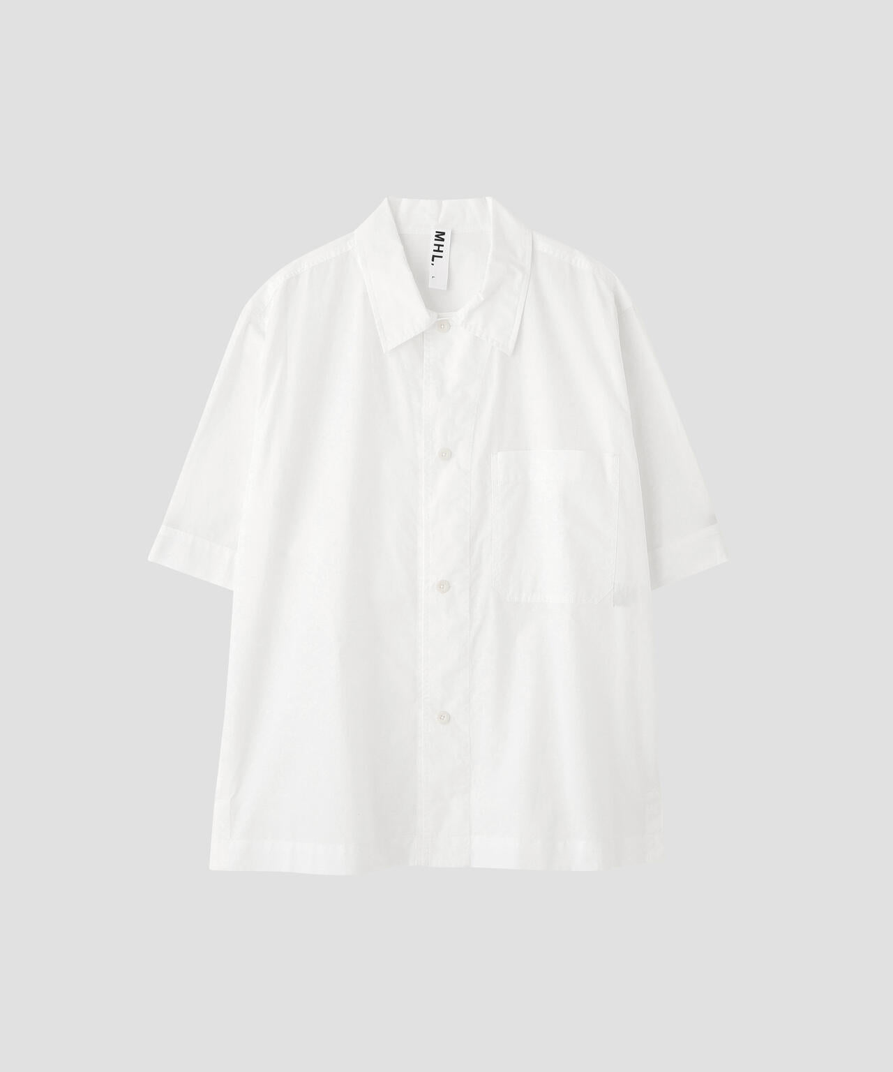 COTTON RAMIE POPLIN SHIRT