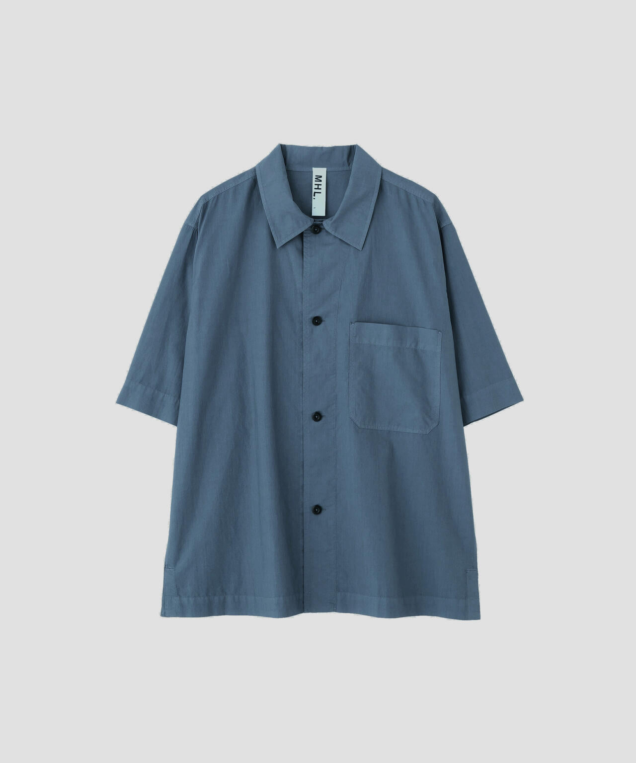 COTTON RAMIE POPLIN SHIRT