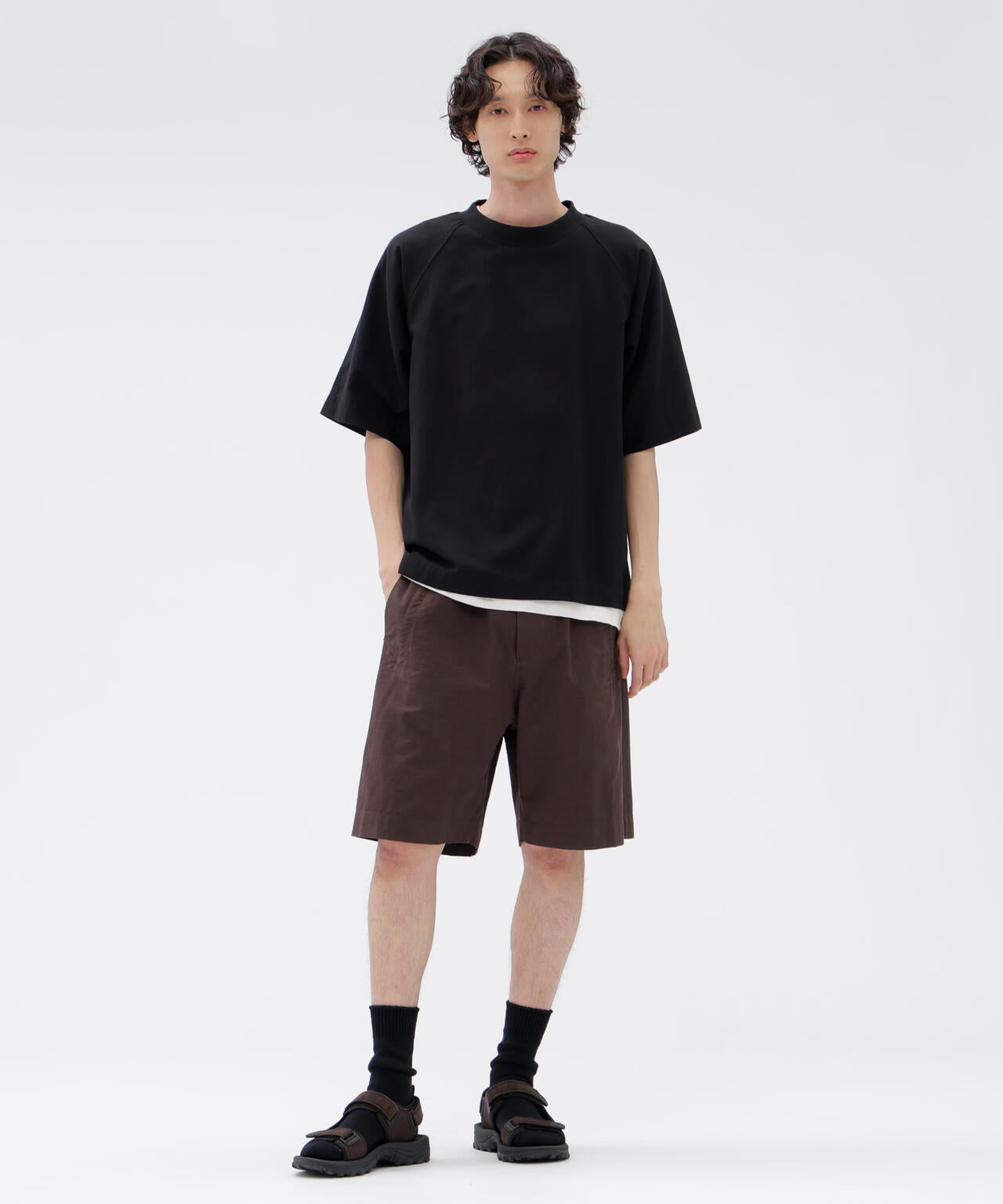 WASHED OUT COTTON LINEN SHIRT