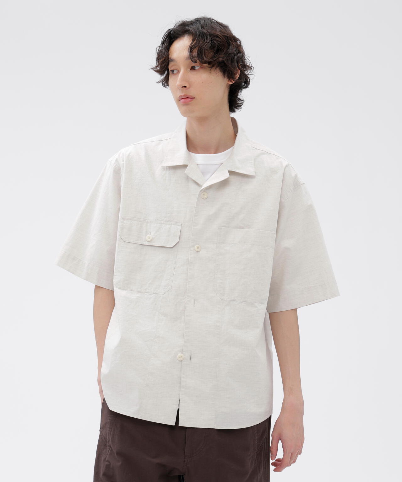 HIGHCOUNT TOP DYED COTTON SHIRT