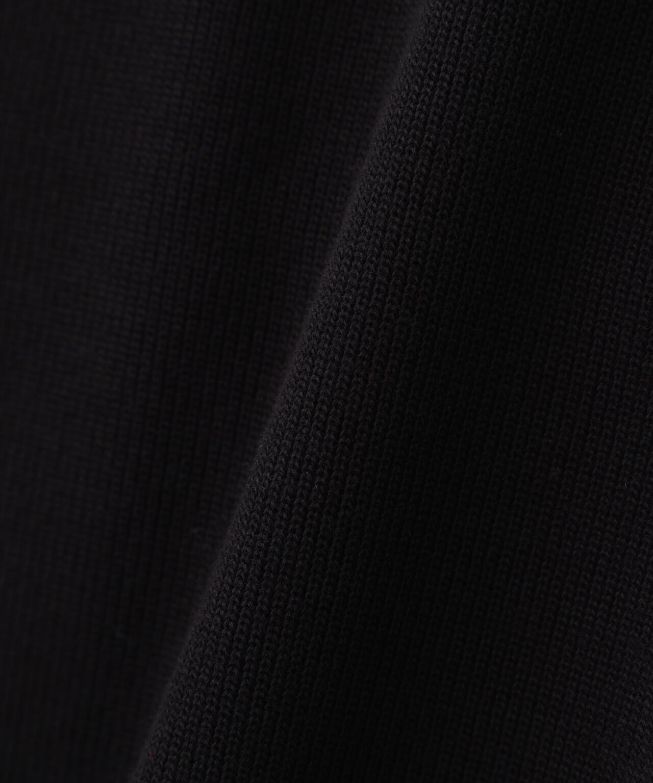 FINE COTTON RIB JERSEY TOP