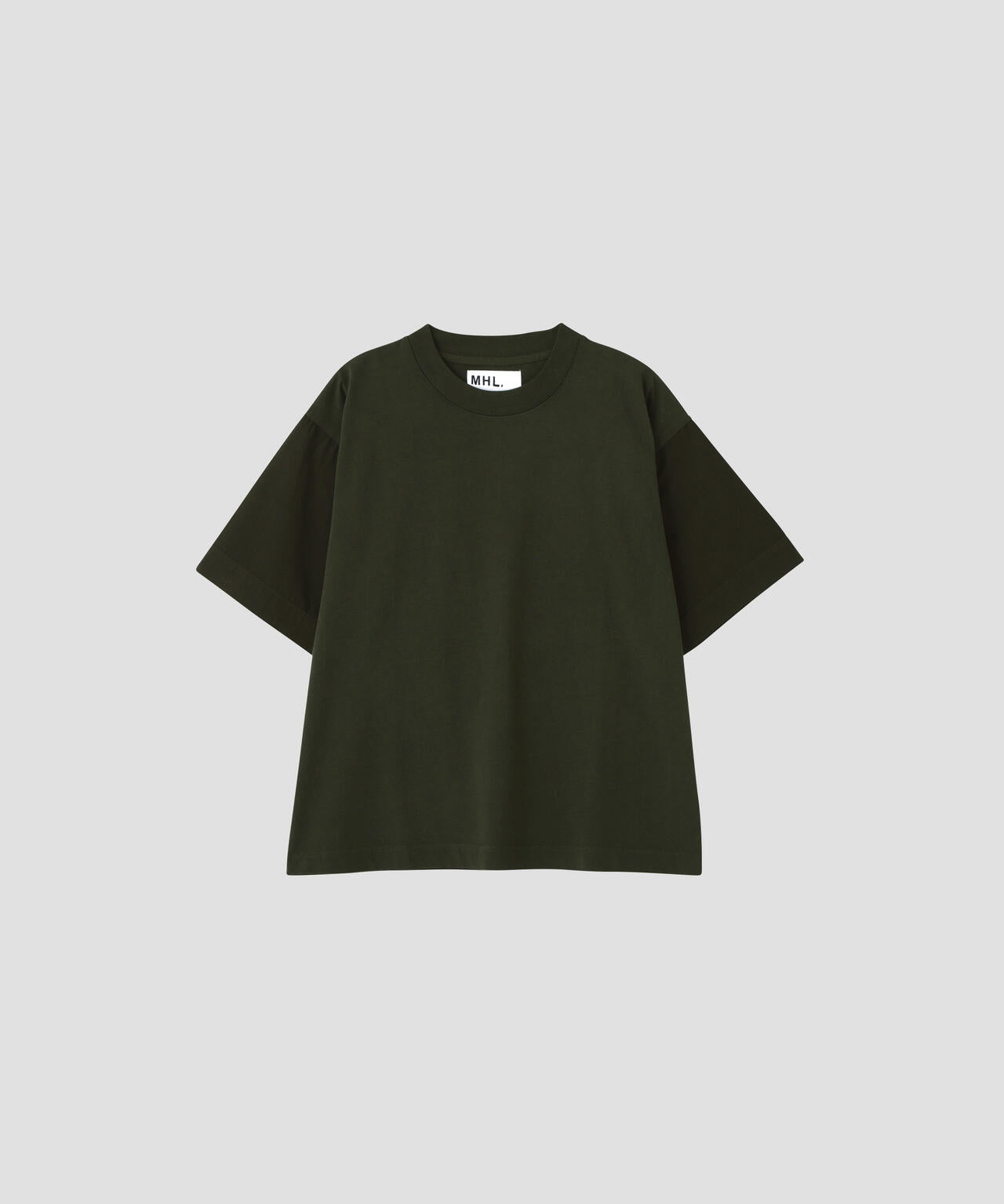 GARMENT DYE COTTON JERSEY TOP