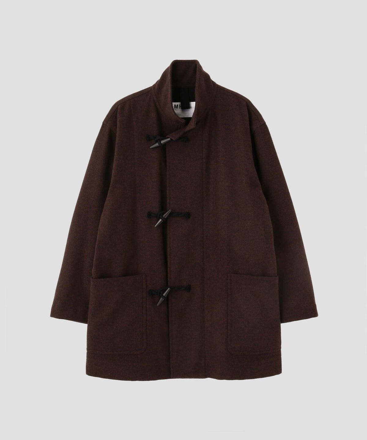 BASIC WOOL MELTON COAT
