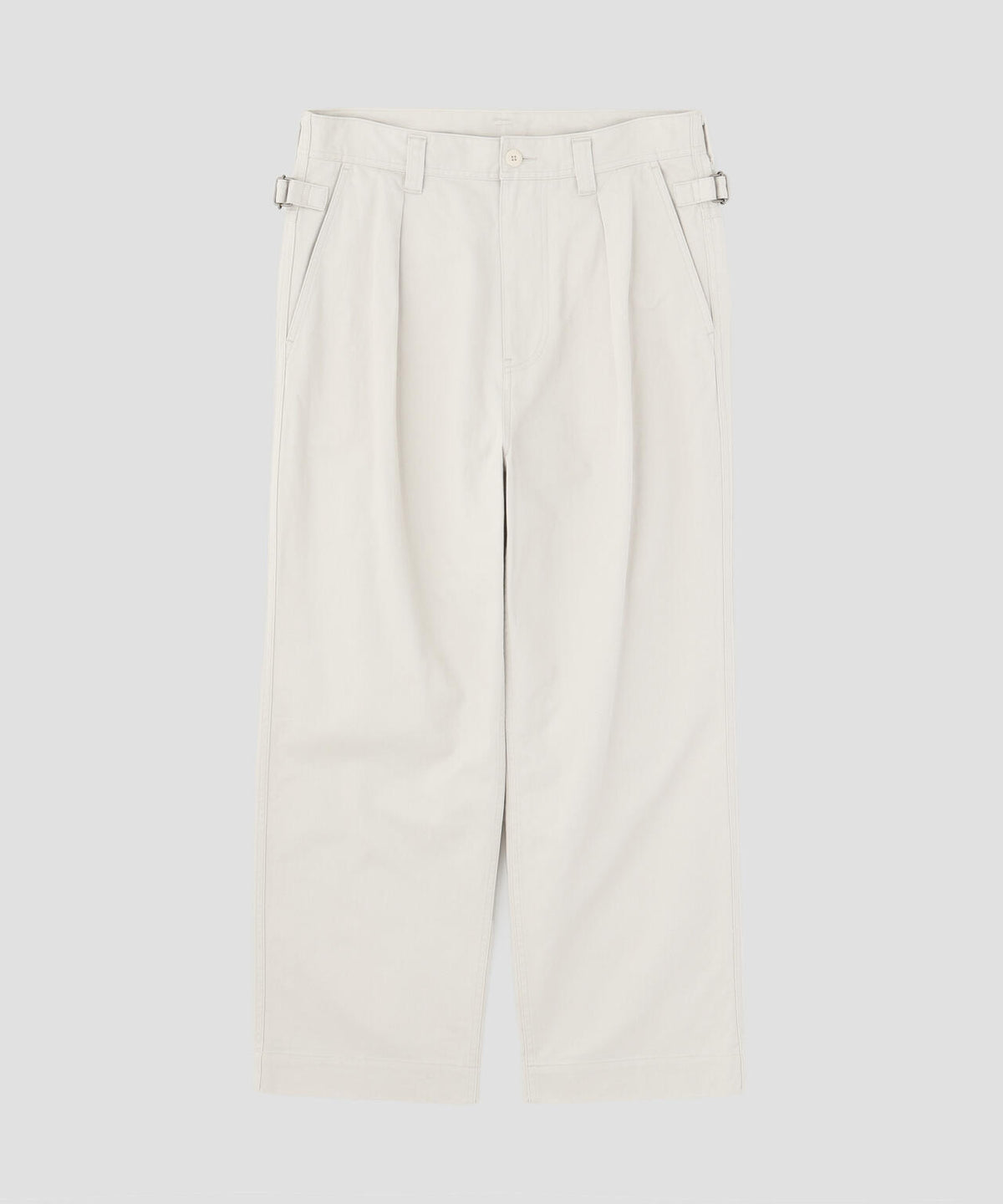 ORGANIC COTTON CHINO TWILL TROUSERS