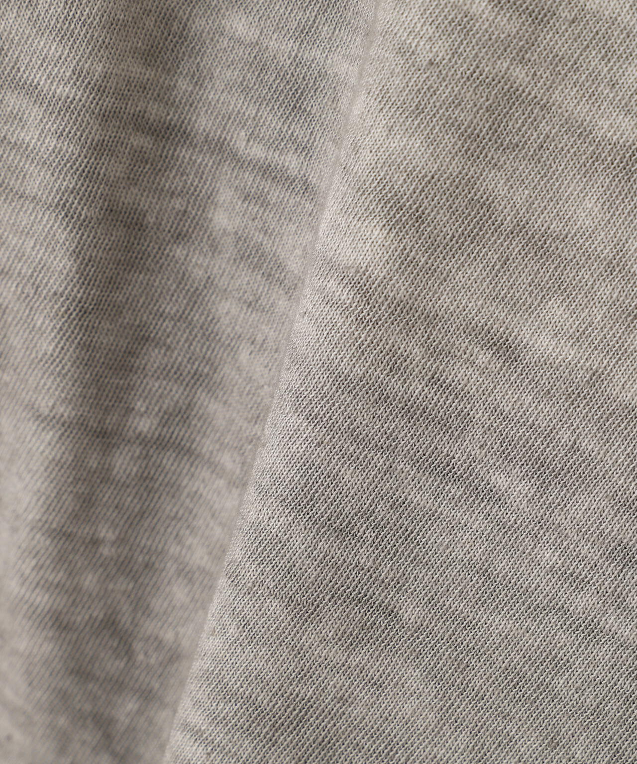 CARBON DYED COTTON LINEN TOP