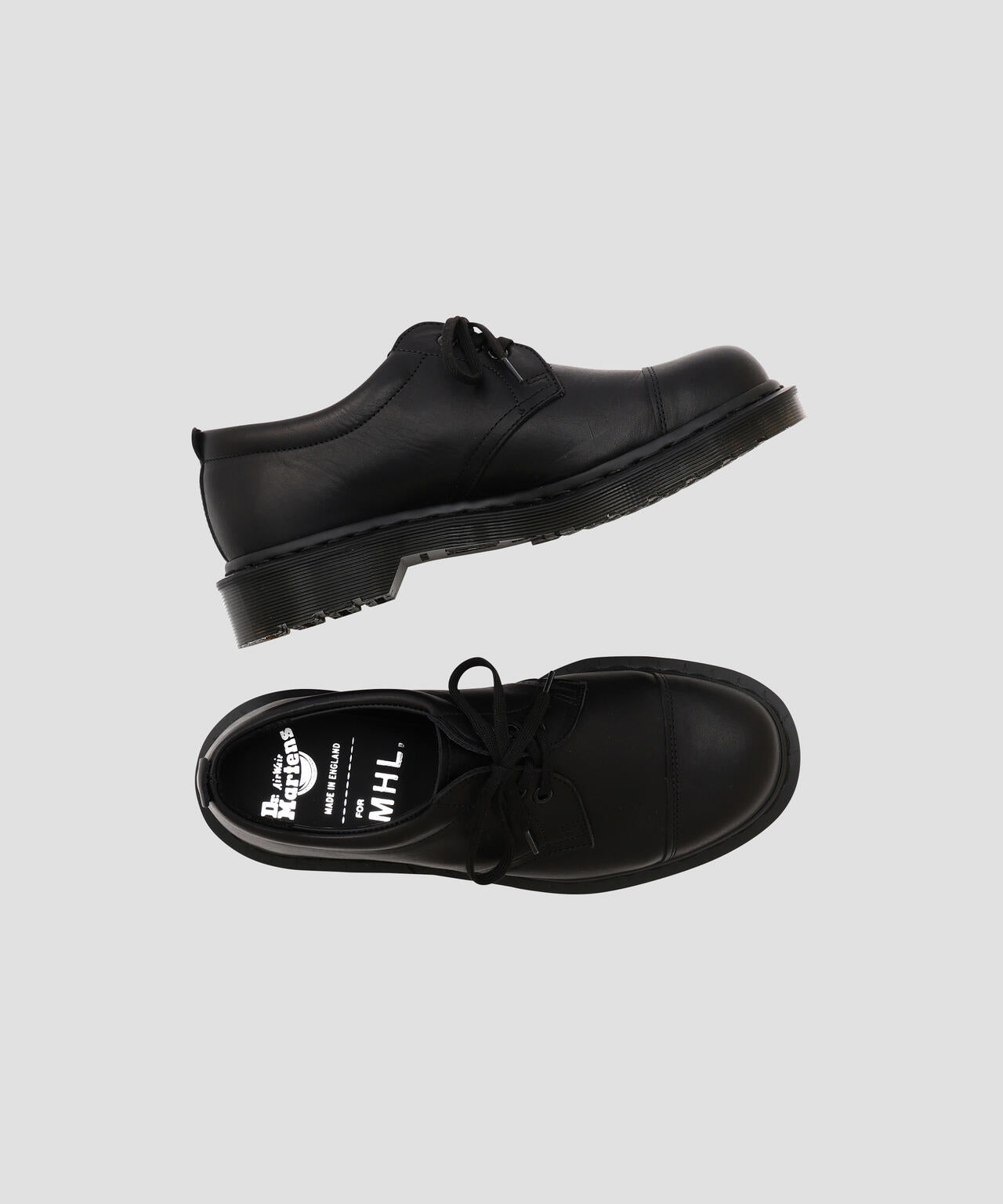 MEN DR. MARTENS FOR MHL. GRAINED OILED LEATHER