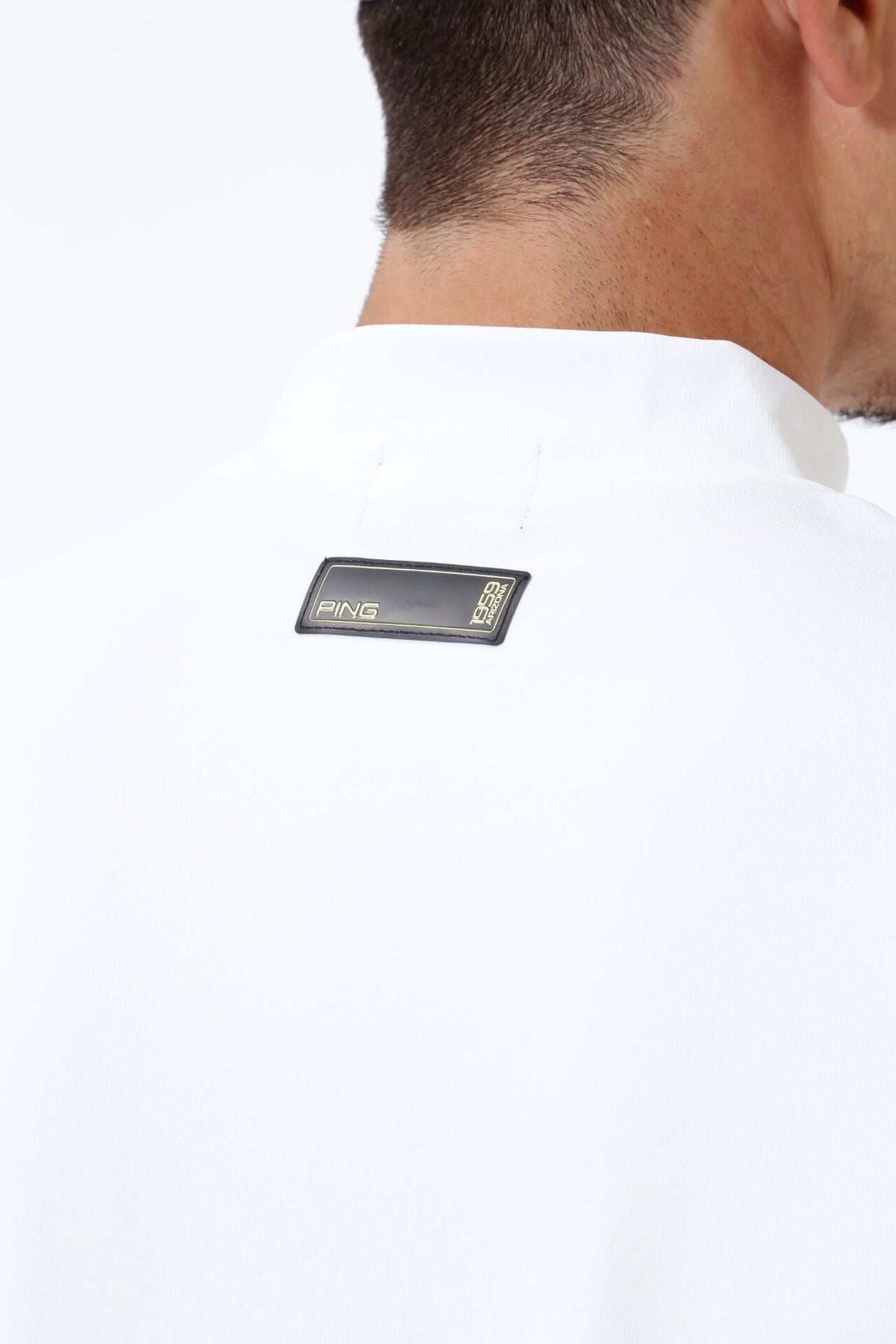 【PING APPAREL】ベアスムース長袖ハイネックカットソー ＜GOLD＞ (MENS)