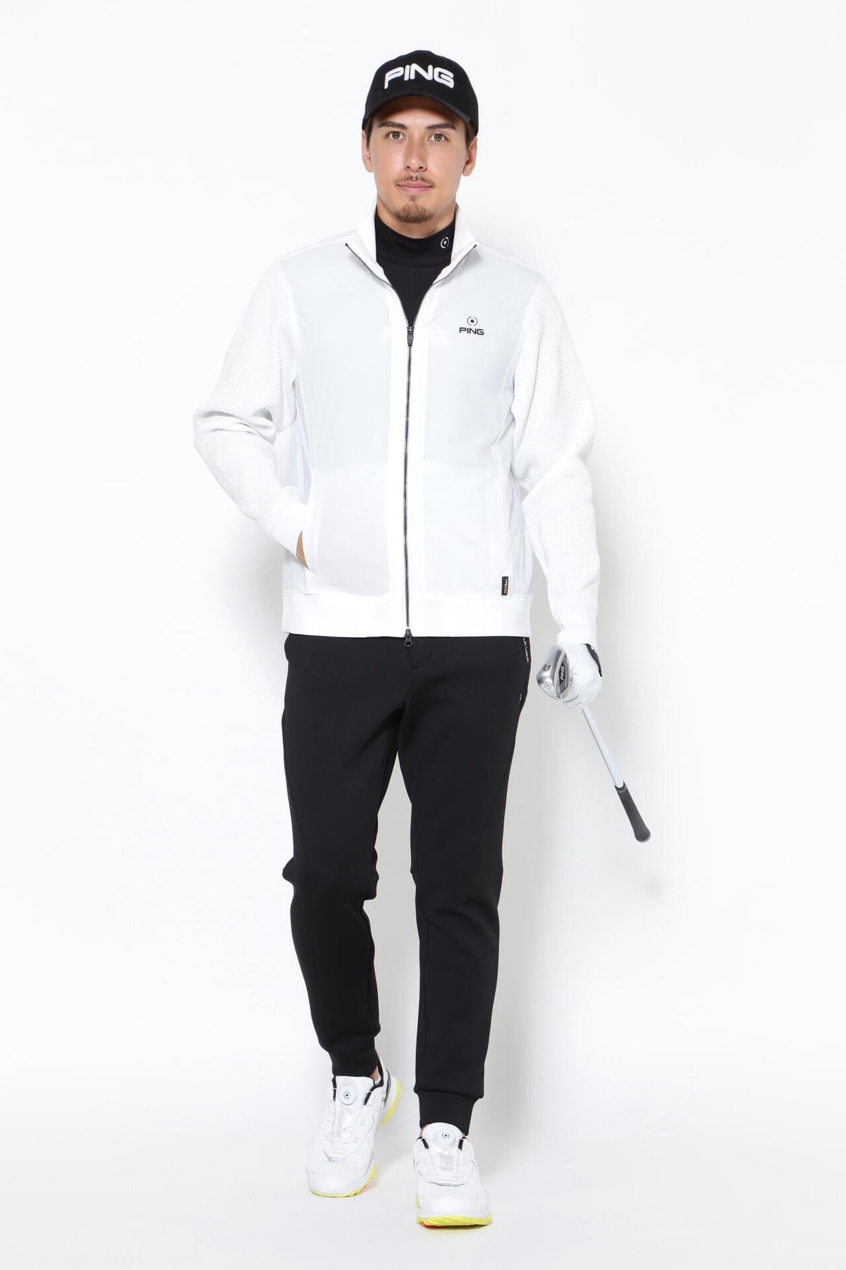 【PING APPAREL】UV長袖ハイネックカットソー ＜PERFORMANCE＞ (MENS)