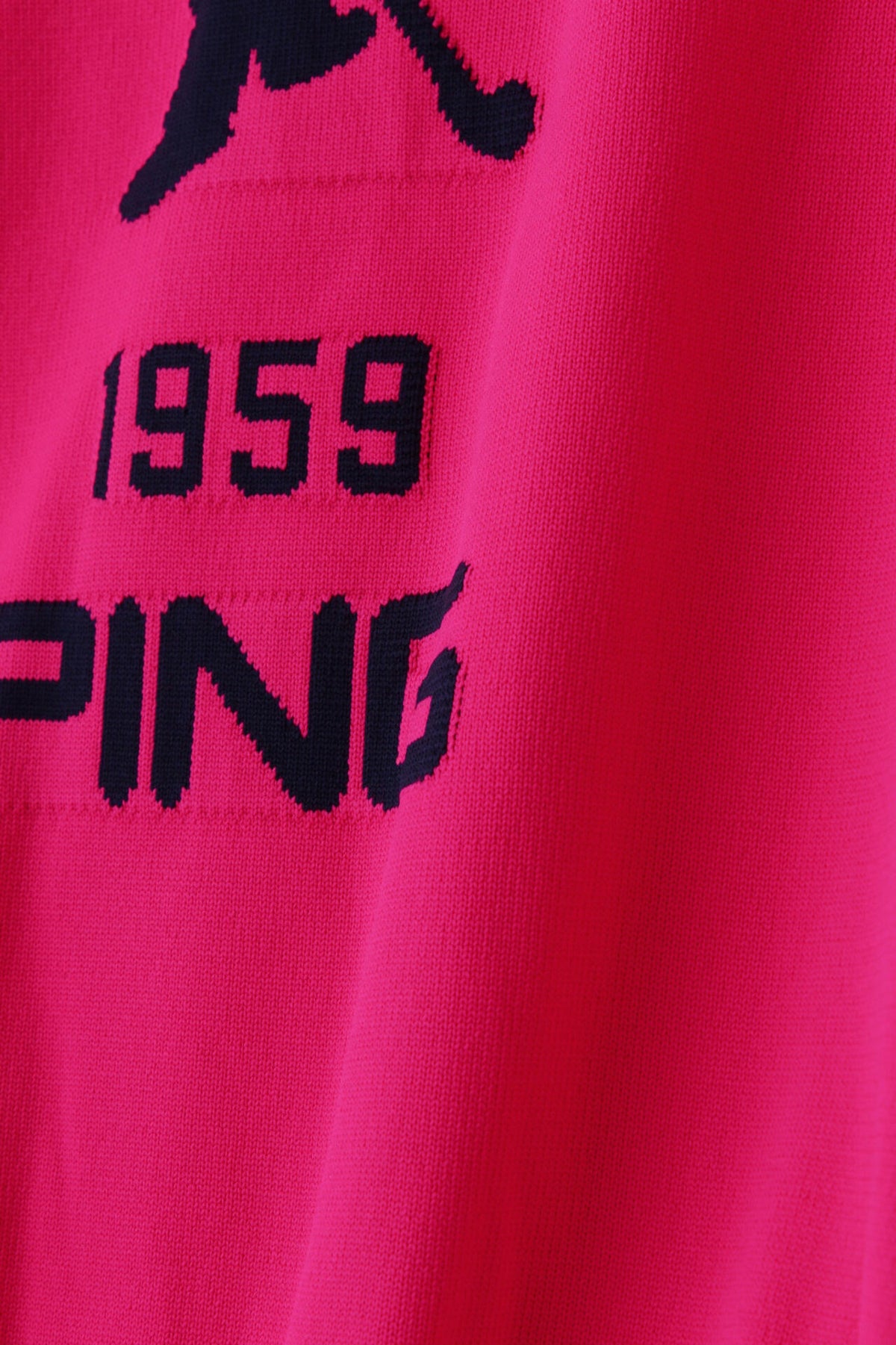 【PING APPAEREL】PHOENIX Mr.PINGジャガード軽量クルーネックニットプルオーバー ＜NATIVE＞ (MENS)